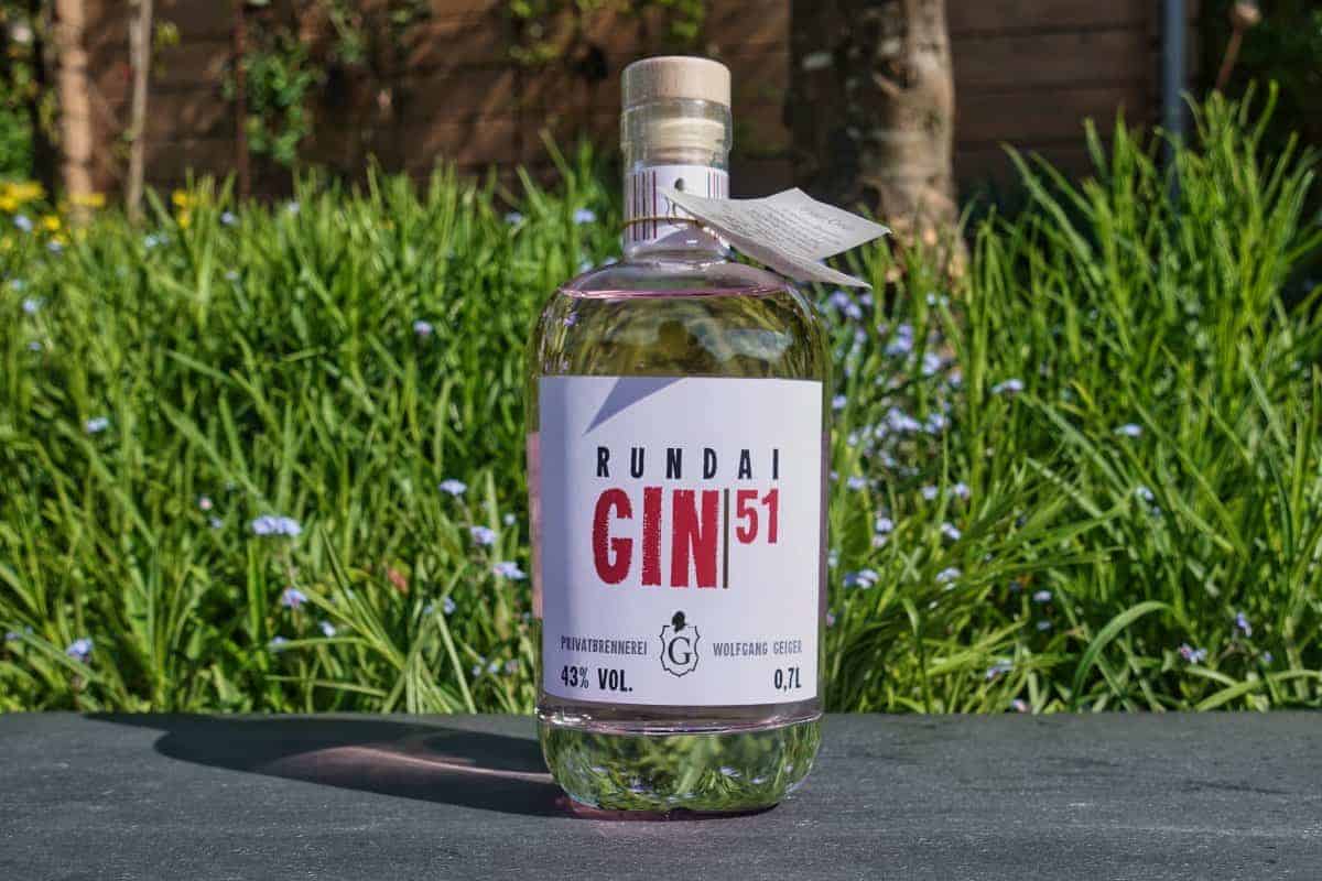 Testbericht Rundai Gin 51 Ginnatic Deutschlands größter GinBlog