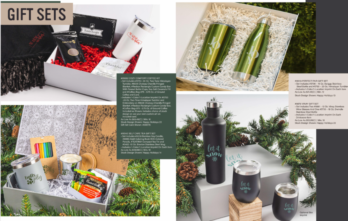 Holiday Gift Sets Ginny's Custom Embroidery