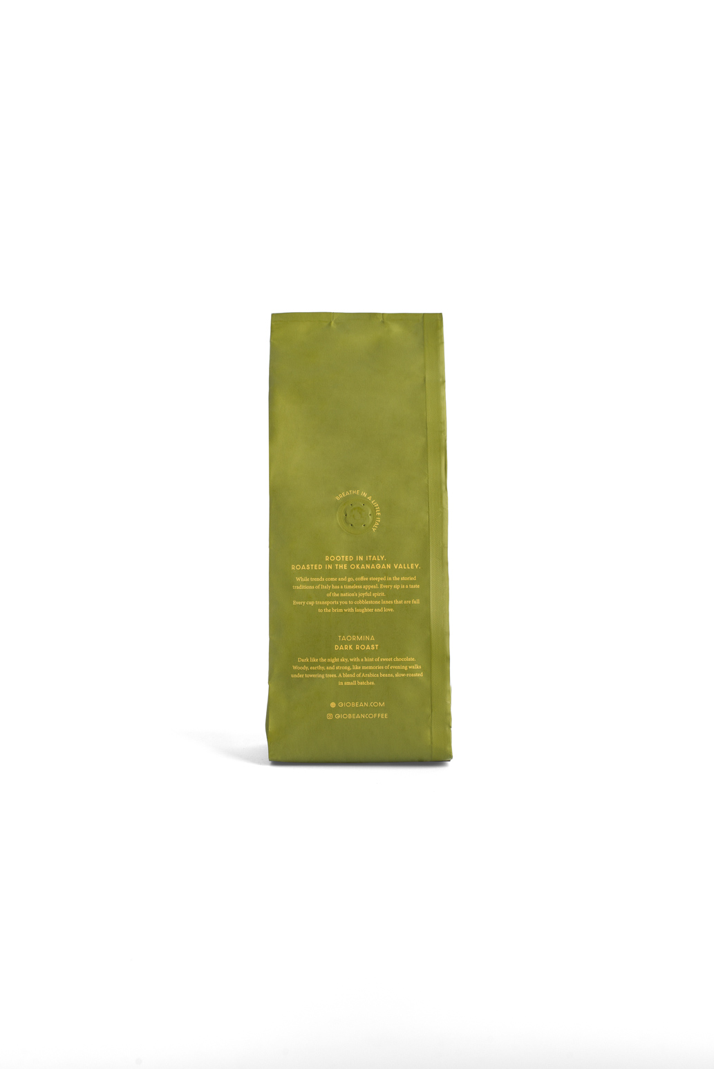 Taormina Dark Roast Giobean Coffee