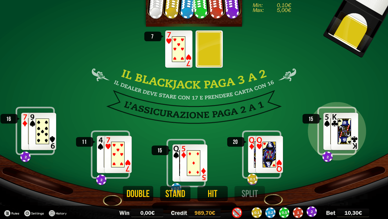 BlackJack Slot Machine Gratis X
