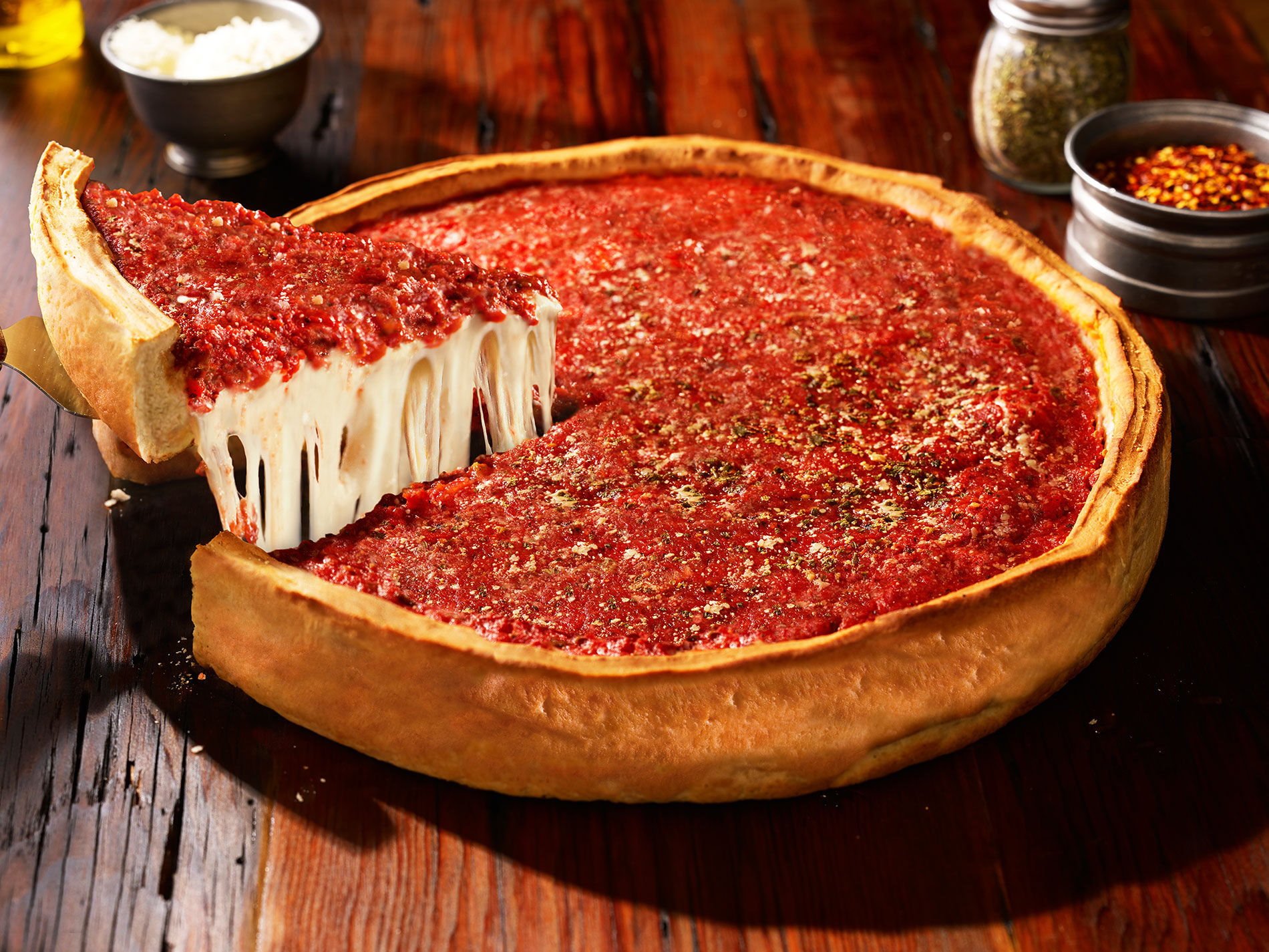Chicago's Famous Stuffed Deep Dish Pizza Giordano's