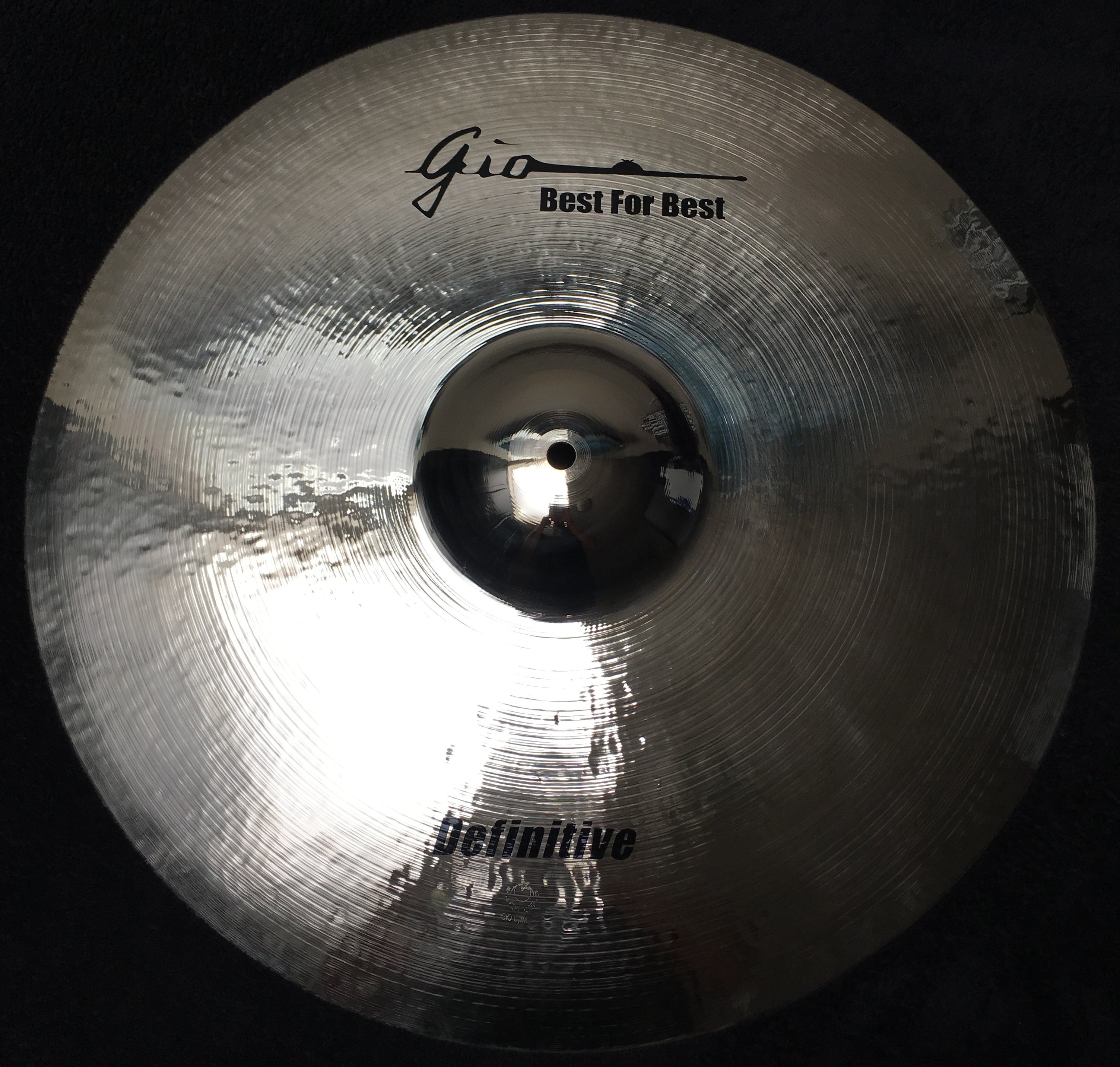 GIO Cymbals 22” inch Definitive Ride Cymbal Gio SHOP Worldwide Delivery!