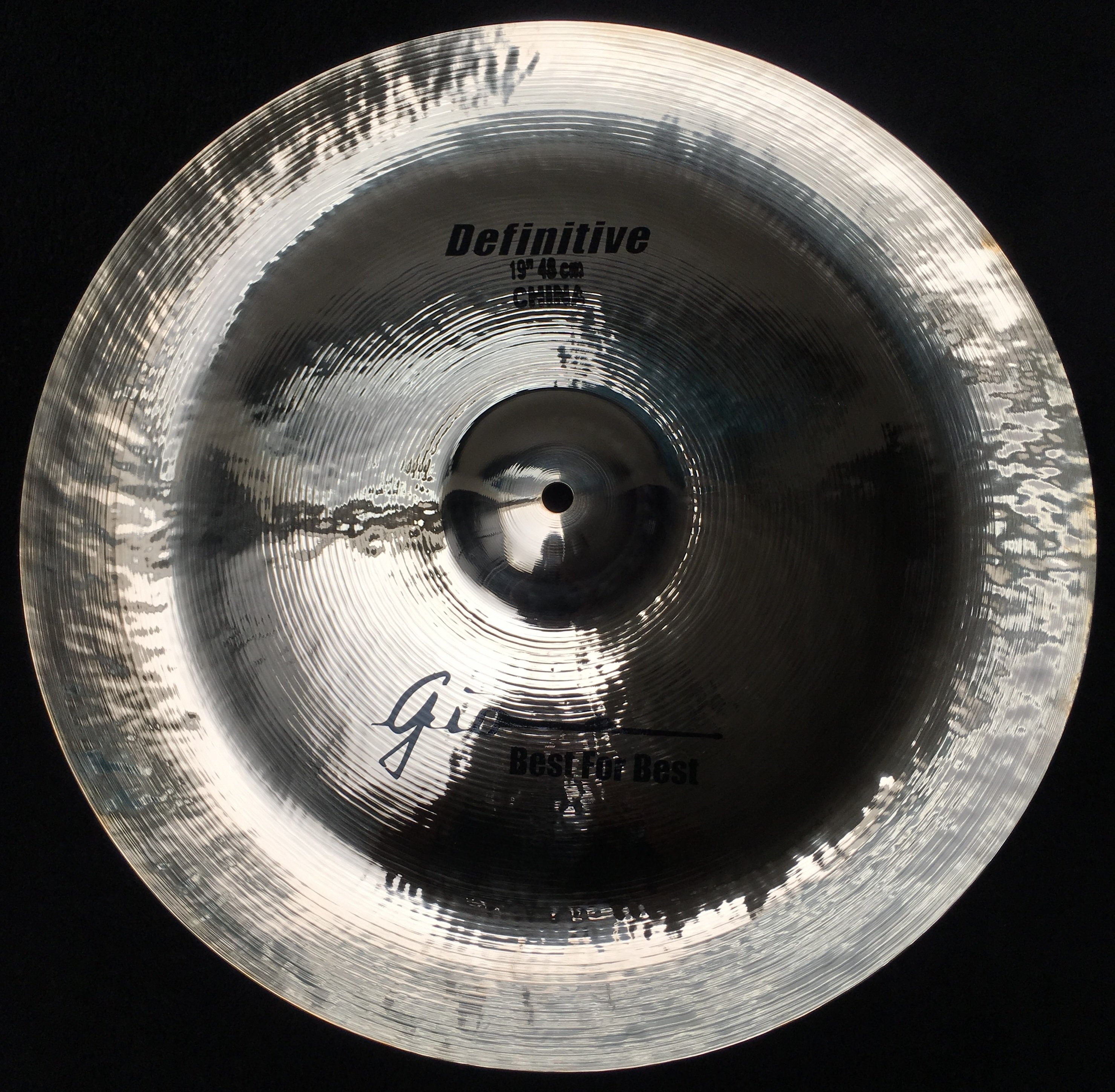 GIO Cymbals 19” inch Definitive China Cymbal Gio SHOP Worldwide