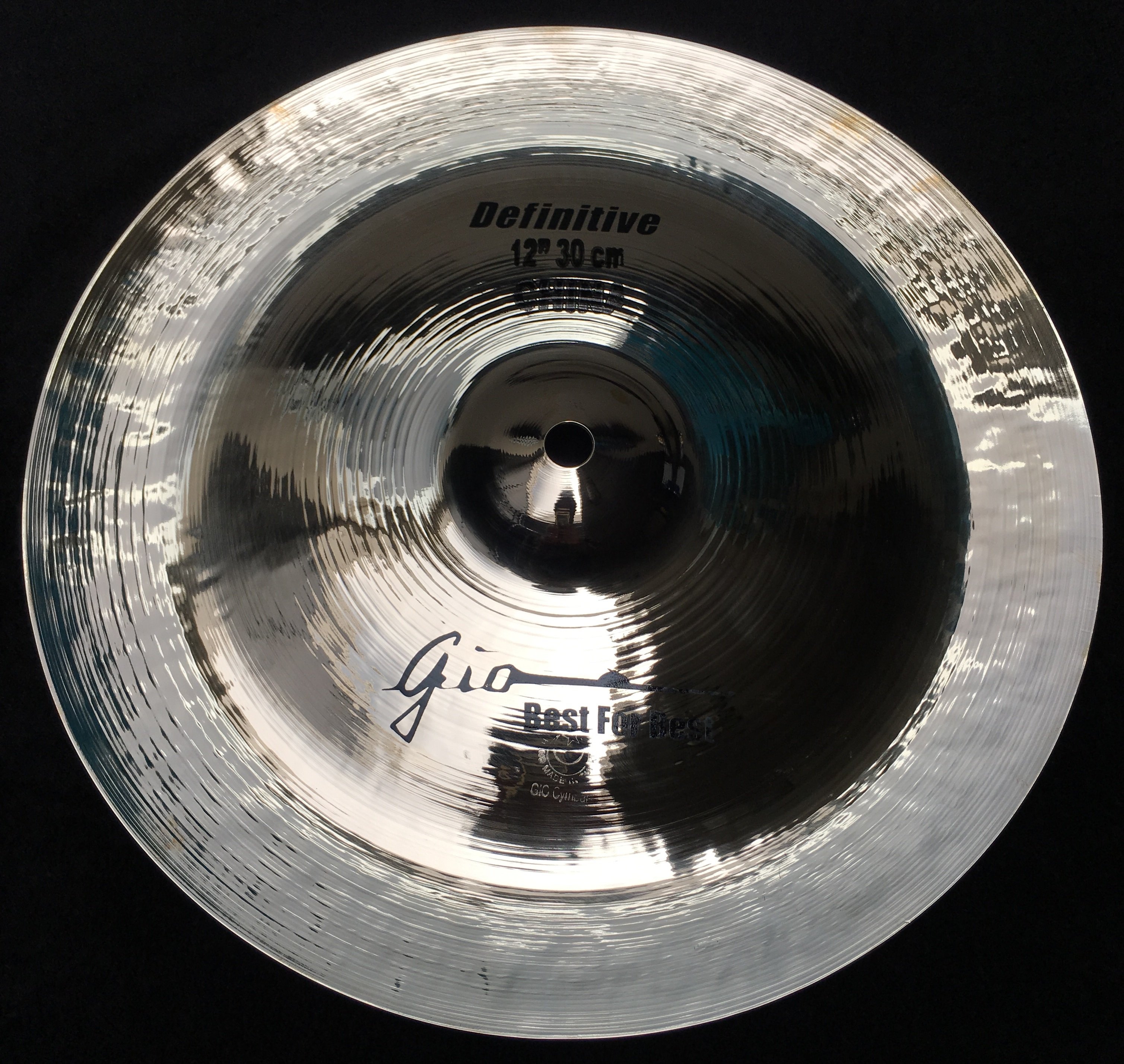 GIO Cymbals 12” inch Definitive China Cymbal Worldwide Delivery!