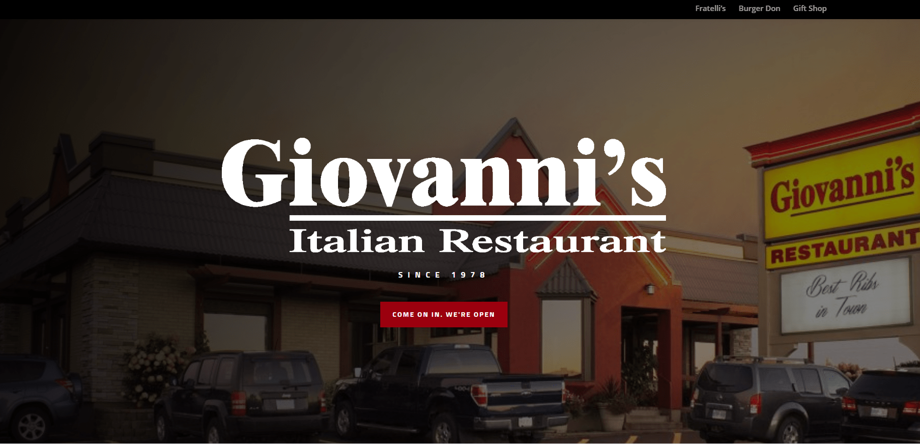 Home Giovanni's Restaurant