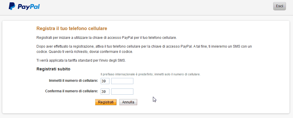 Sicurezza la 2step verification di PayPal