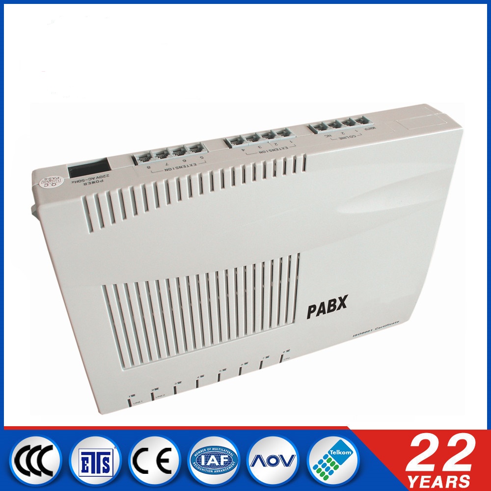 8 Port Pabx 308 pbx System telephone exchange Gipal Technologies