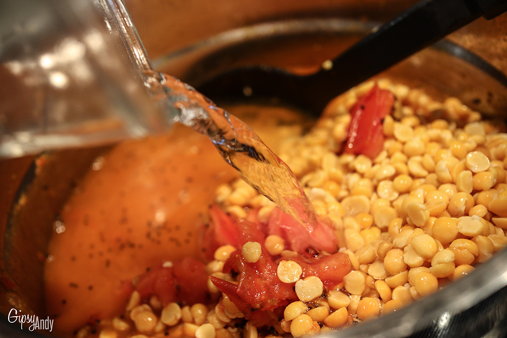 Toor Dal (Dhal de lentilles ou pois jaunes)