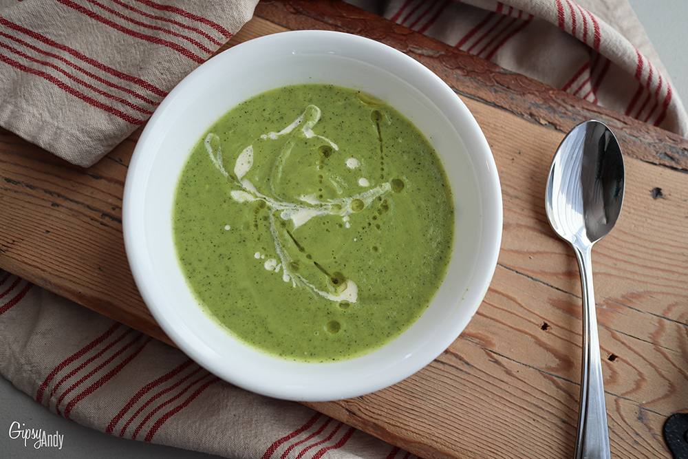 Crème de courgettes (zucchinis)
