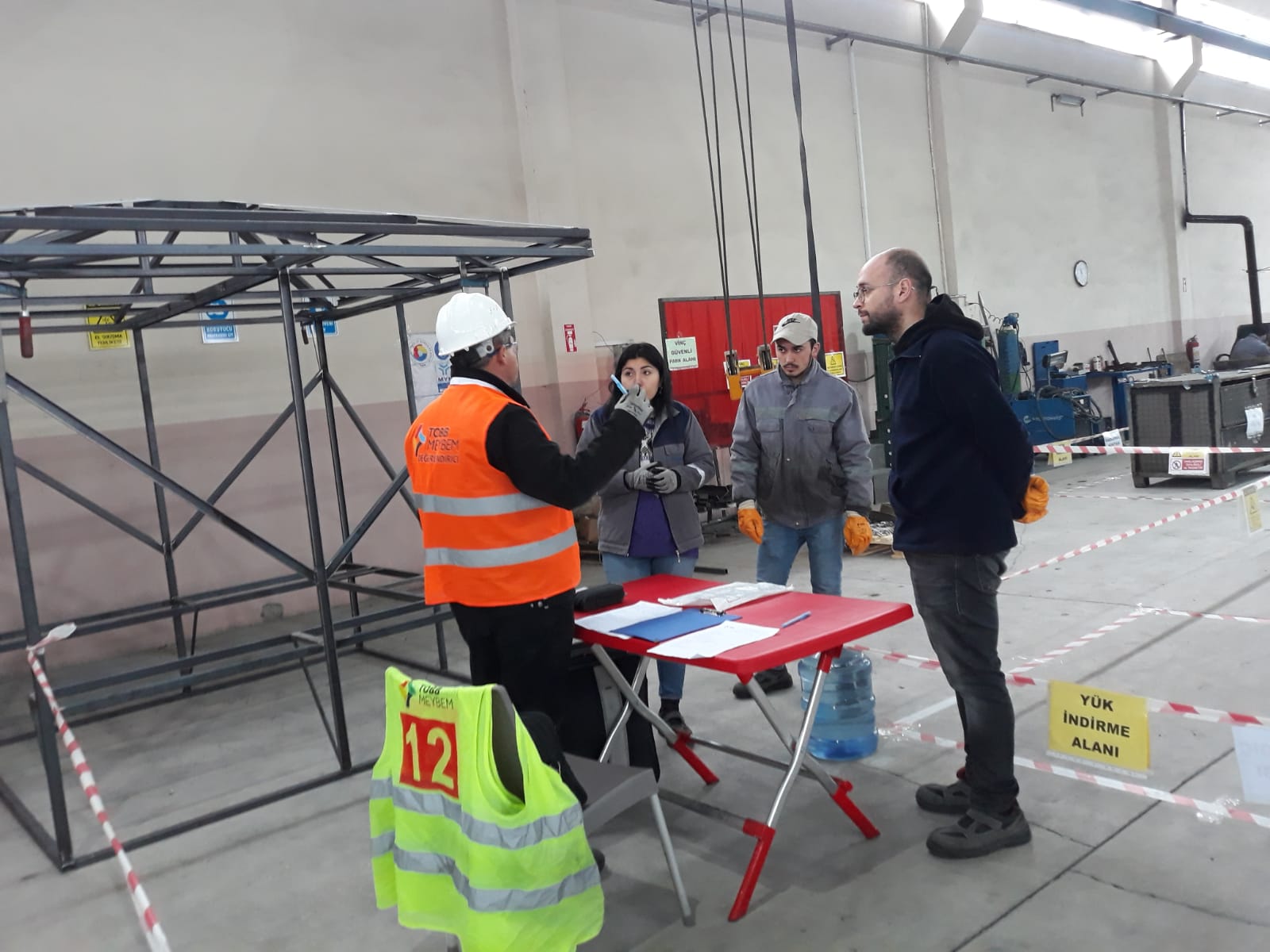 BLB Makine Ve Gismap Firmalarında MYK Sınavları Yapıldı Giresun