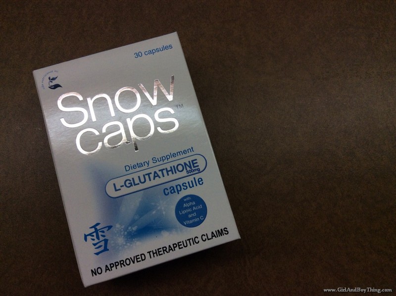Whitening Essentials Snow Caps LGlutathione Capsule & Snow Skin