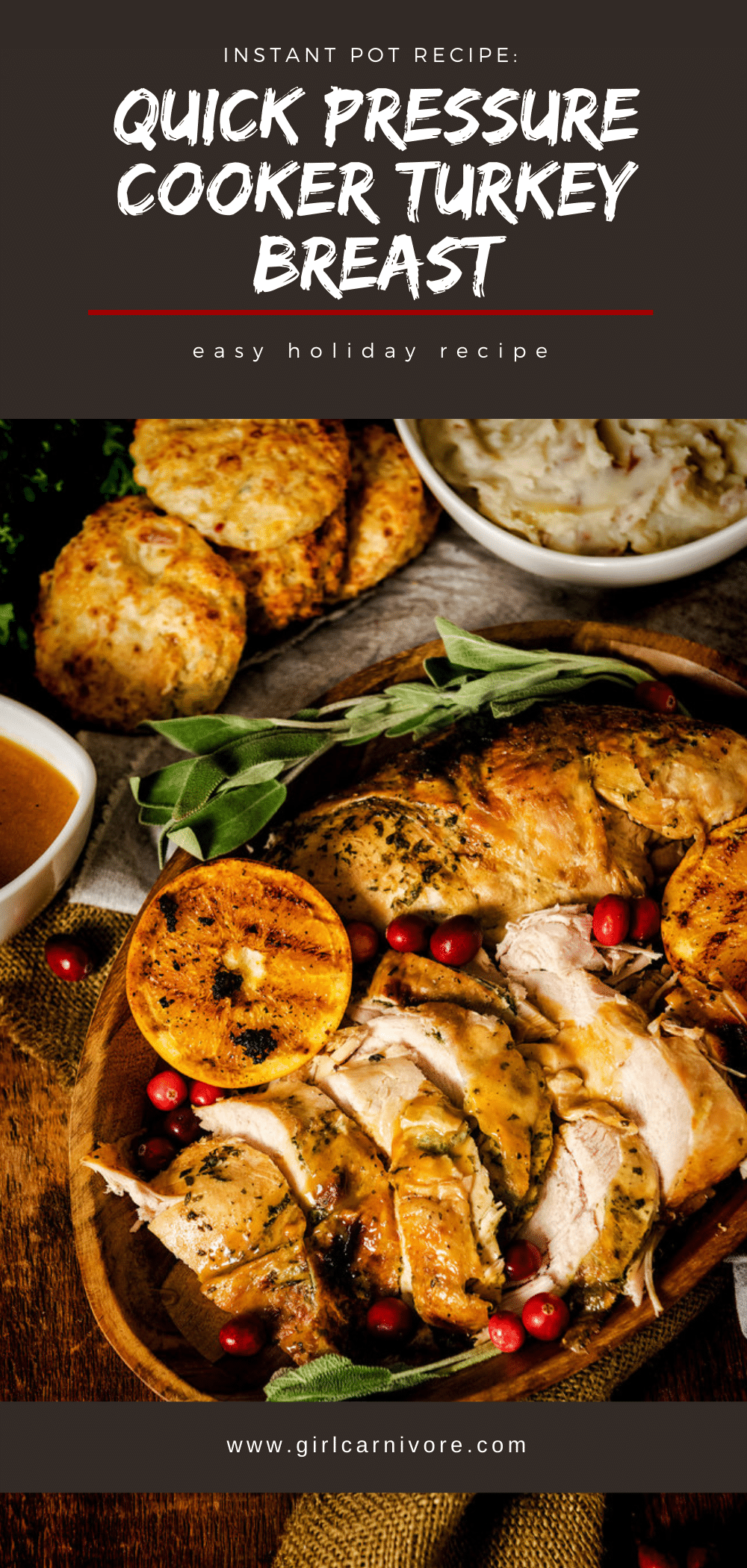 Quick Pressure Cooker Turkey Breast Girl Carnivore