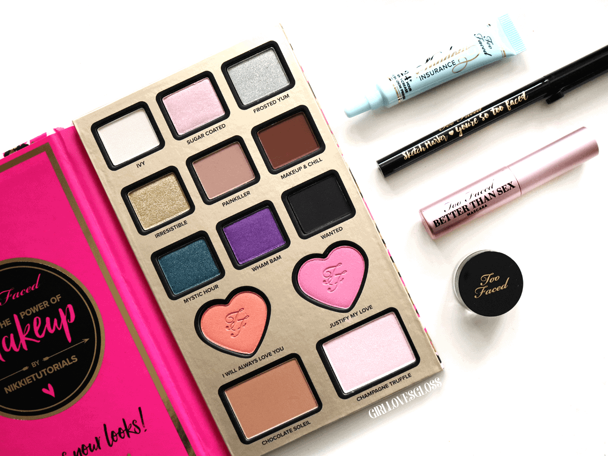 Nikkie Tutorials for Too Faced Power of Makeup Palette • Girl Loves Gloss