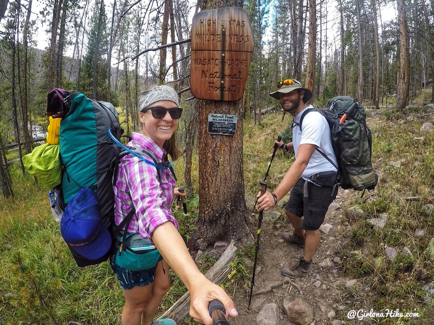 Backpacking to Gilbert Lake & Peak, Uintas Girl on a Hike