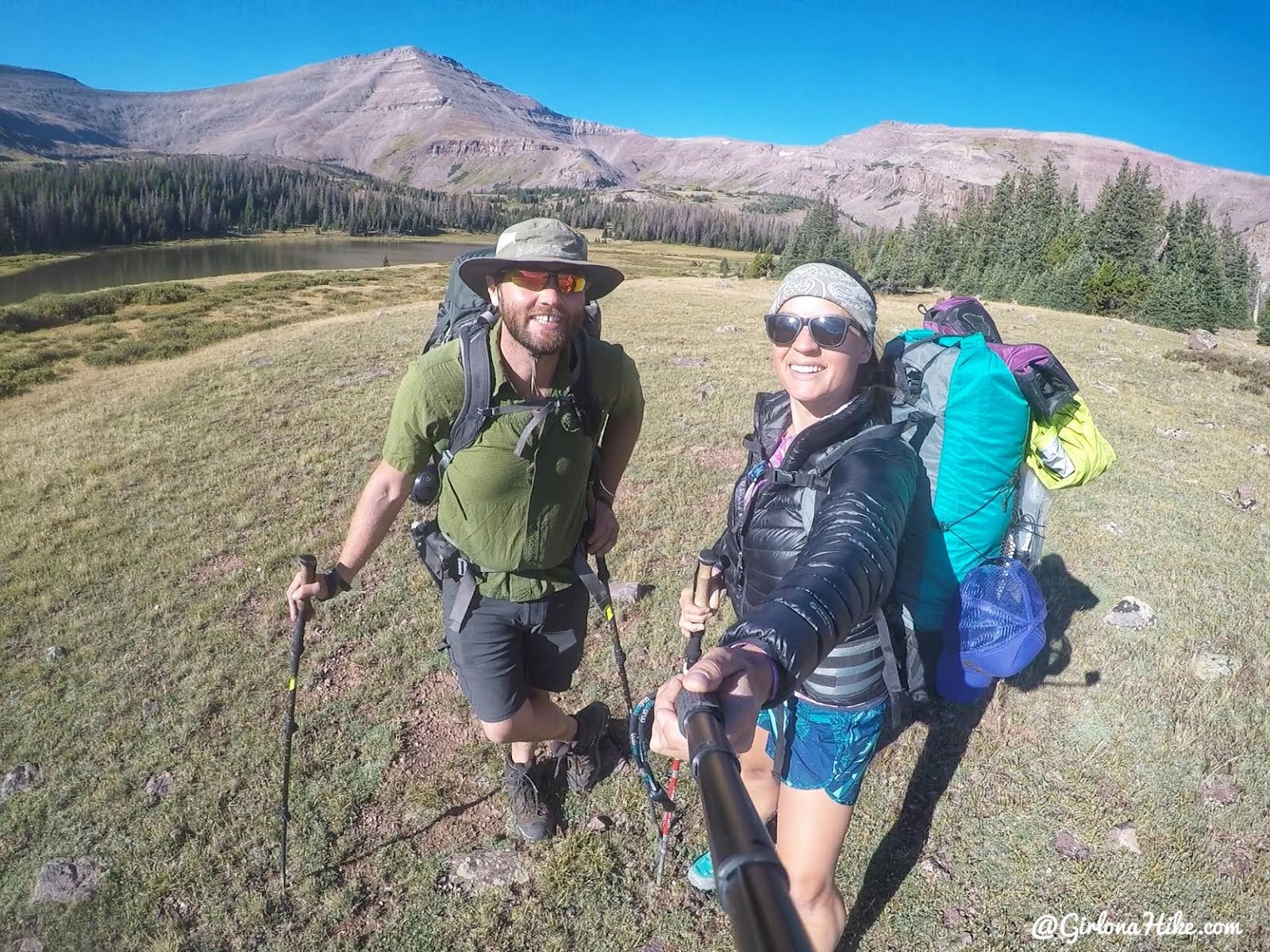 Backpacking to Gilbert Lake & Peak, Uintas Girl on a Hike