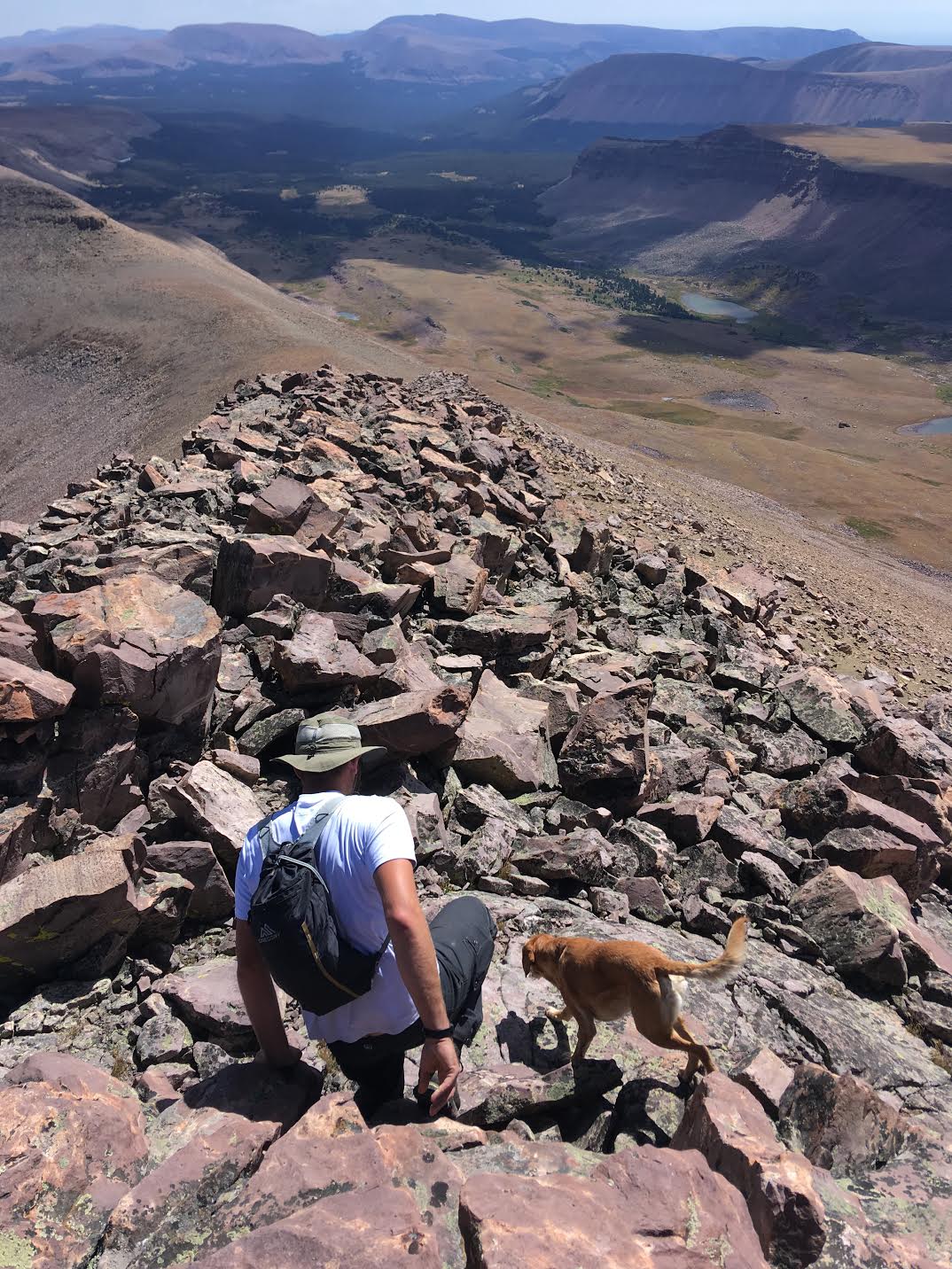 Backpacking to Gilbert Lake & Peak, Uintas Girl on a Hike