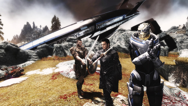 Skyrim 14 Mass Effect Mods for Skyrim GIRLPLAYSGAME