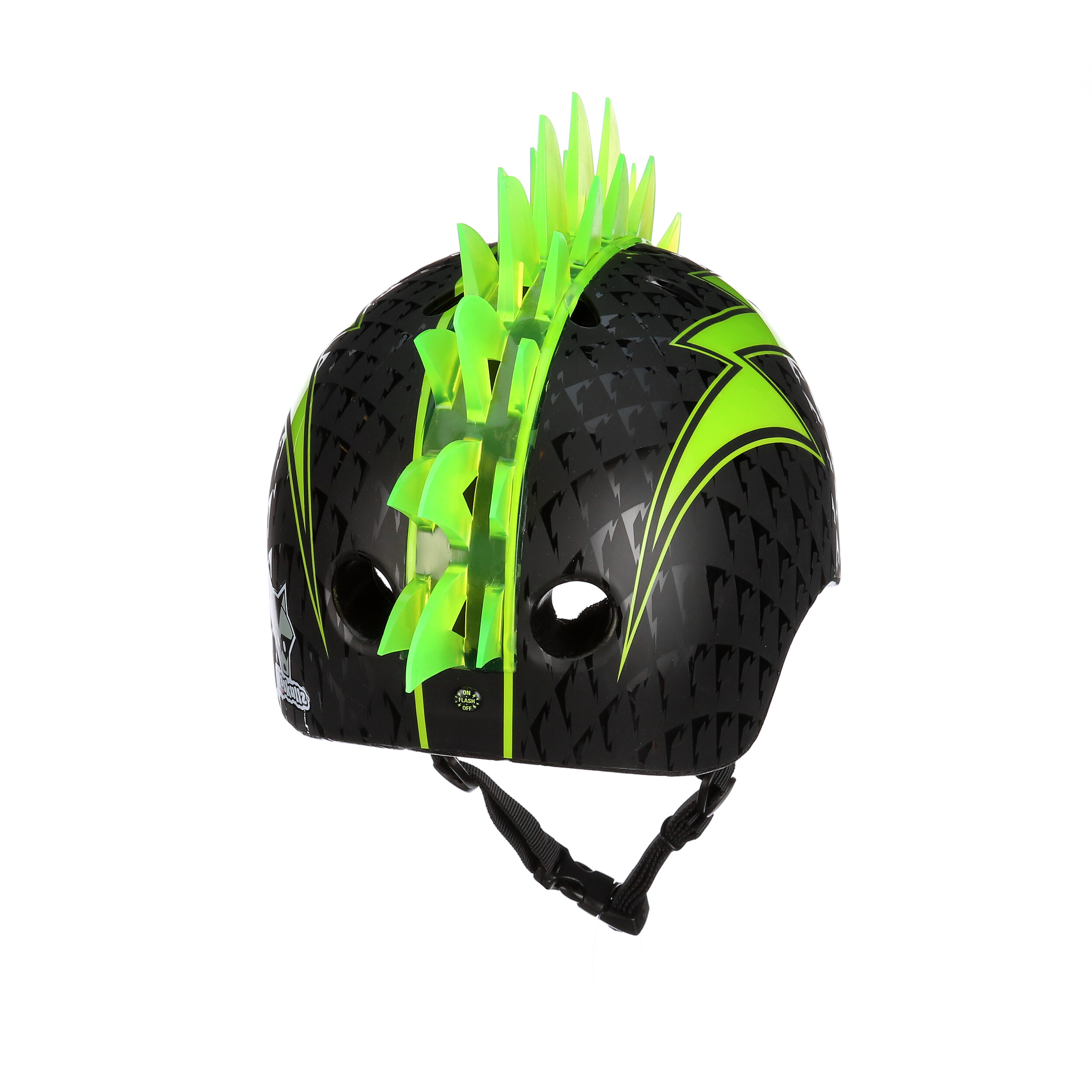 Raskullz Bolt LED Green Bike Helmet Review