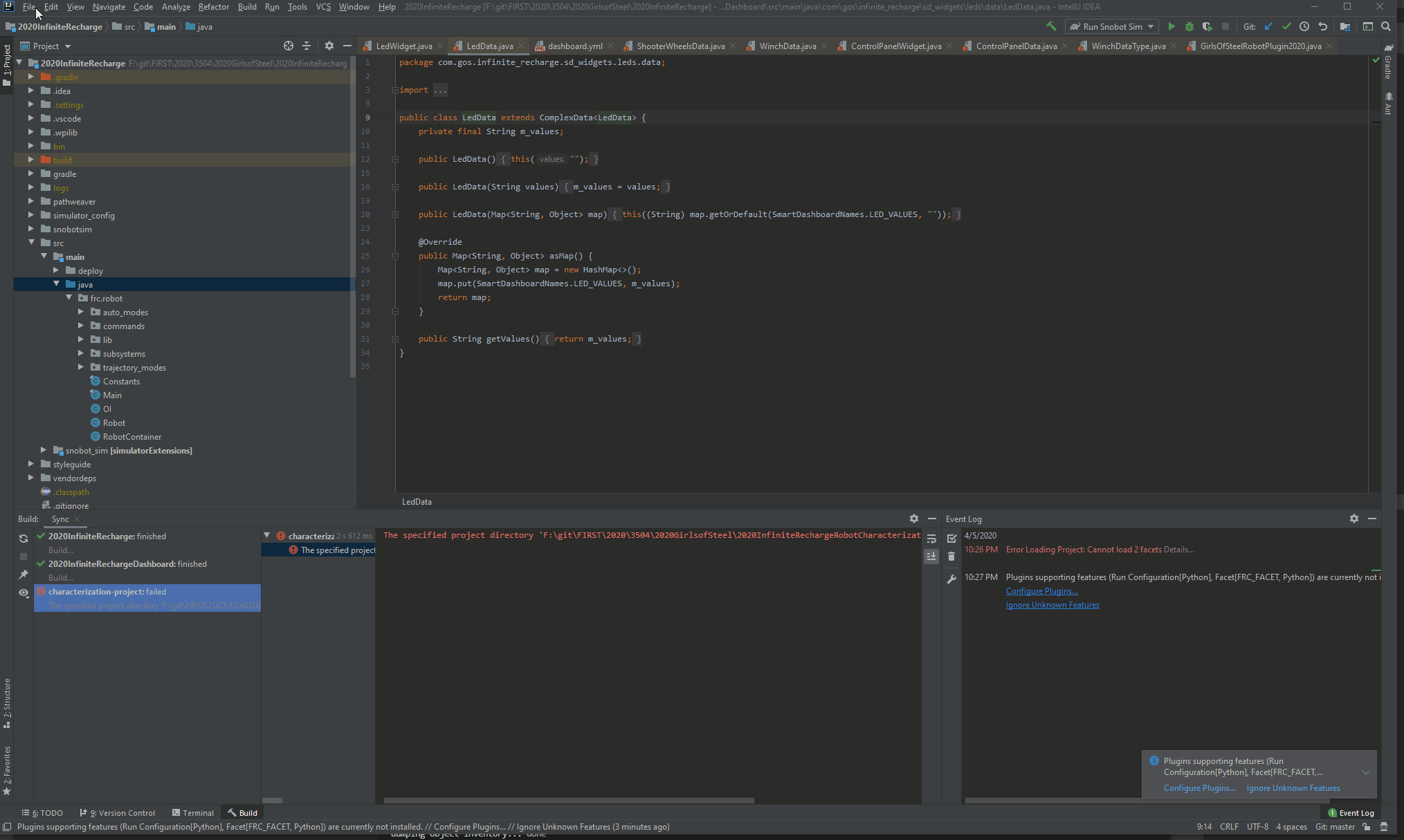 Intellij Setup — GirlsOfSteelDocs 0.0.1 documentation