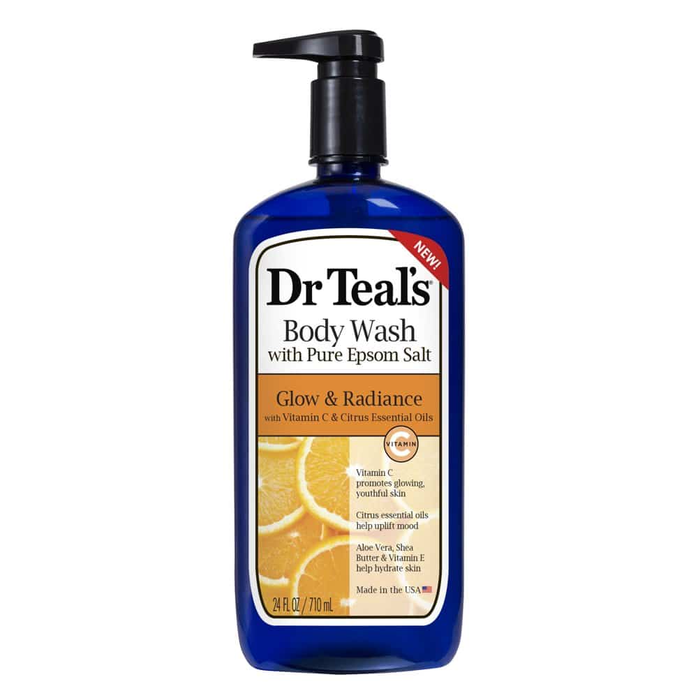 Dr Teal's Glow & Radiance Body Wash with Vitamin C & Citrus Essential