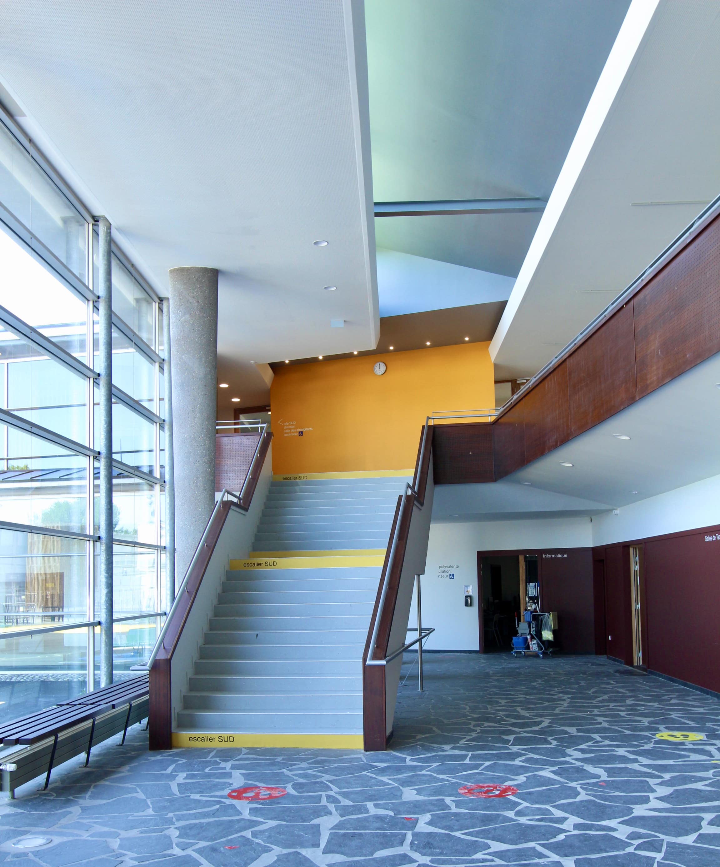 Restructuration du Collège Galilée Lingolsheim Girold Bick Architectes