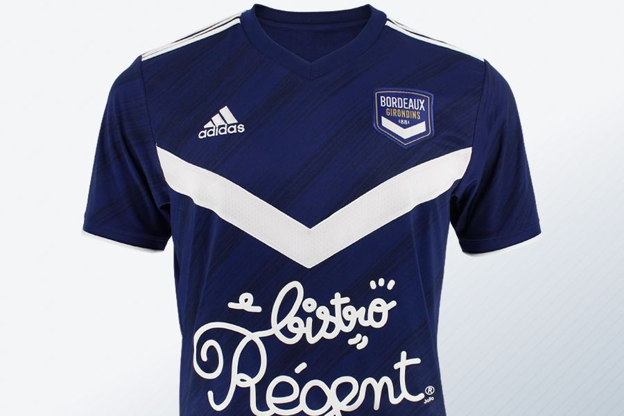 Girondins4Ever Les maillots Home et Away toujours avec le logo