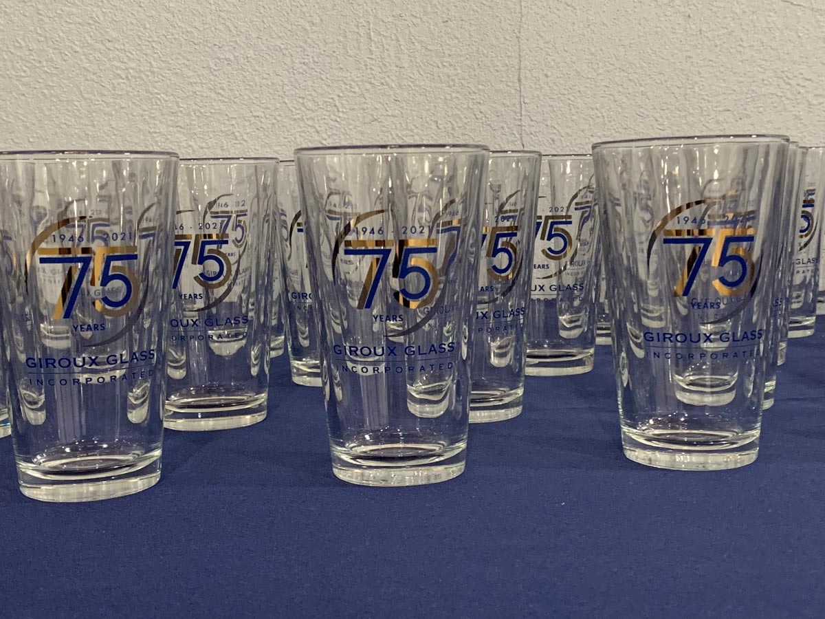 Fresno 75th Anniversary Celebration Giroux Glass