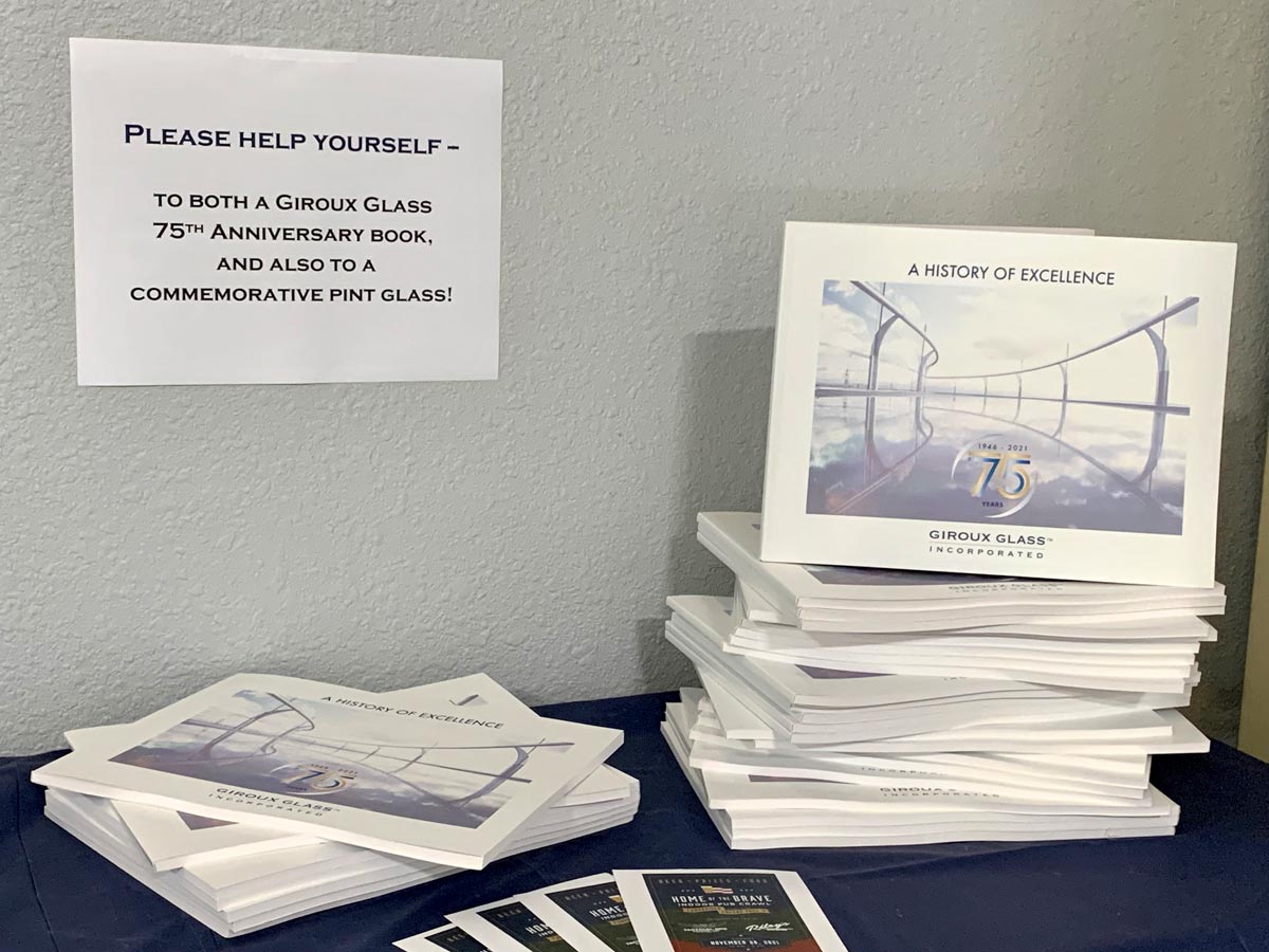 Fresno 75th Anniversary Celebration Giroux Glass