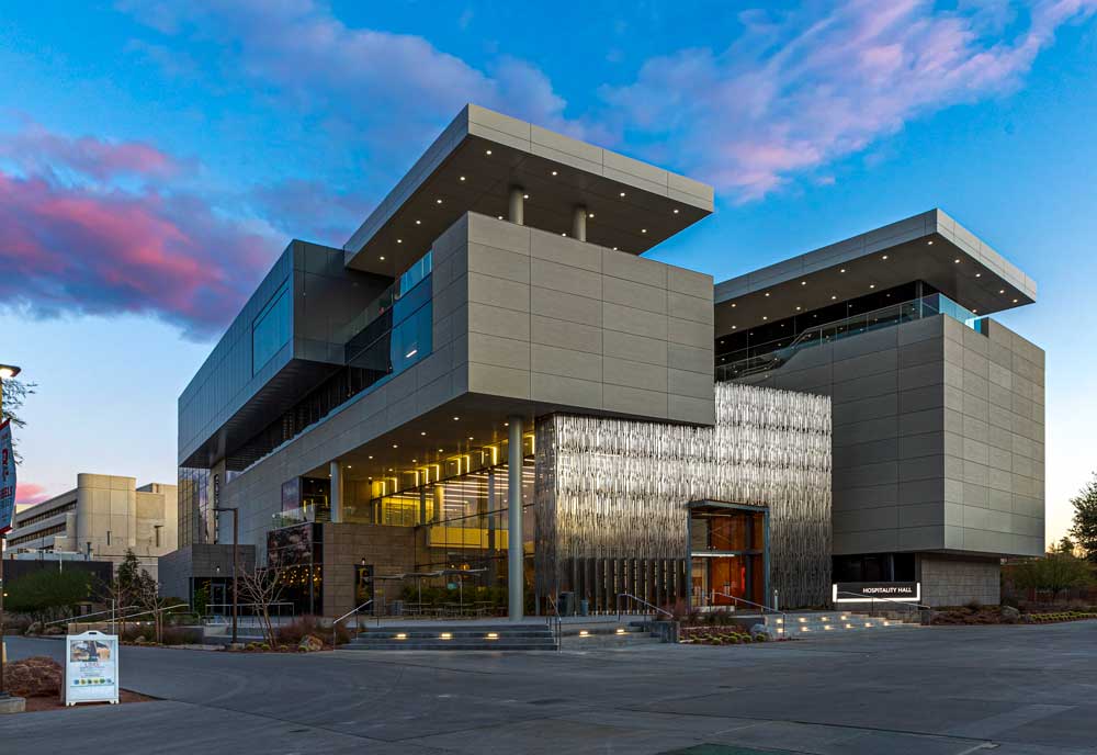UNLV School of Hospitality Giroux Glass