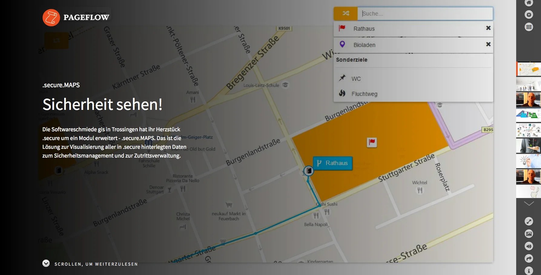 .secure.MAPS die MultimediaReportage Gis GmbH