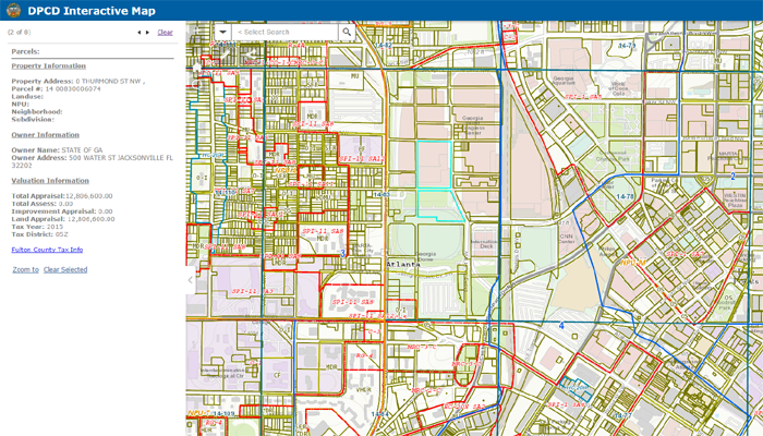 Atlanta Gis Interactive Maps Atlanta Department Of City Planning Gis - Interactive Maps