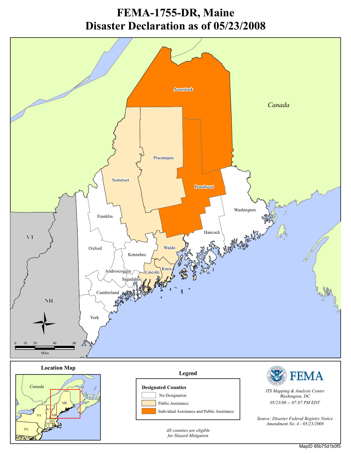 Maine Severe Storms and Flooding (DR1755) FEMA.gov