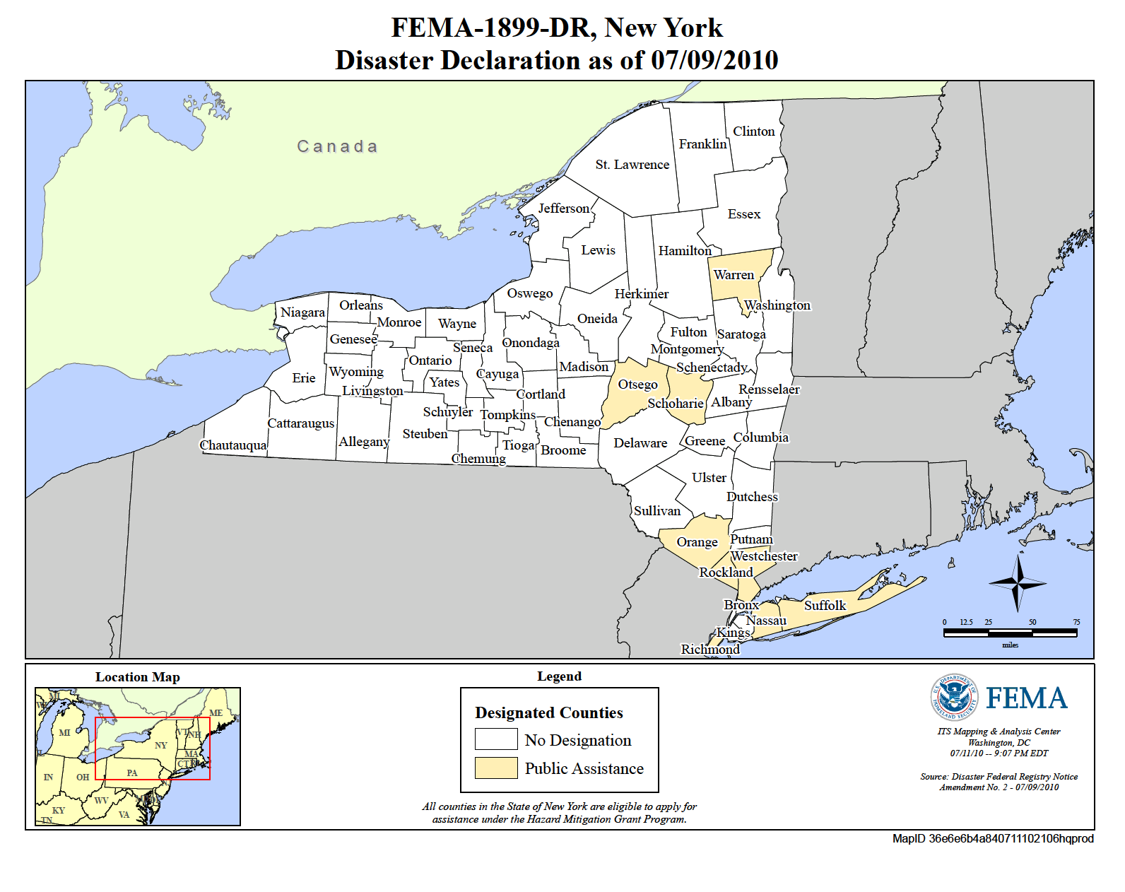 Fema Flood Zone Map New York