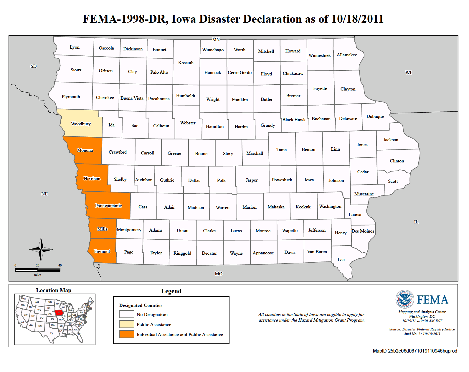 Iowa Flooding (DR1998IA) FEMA.gov
