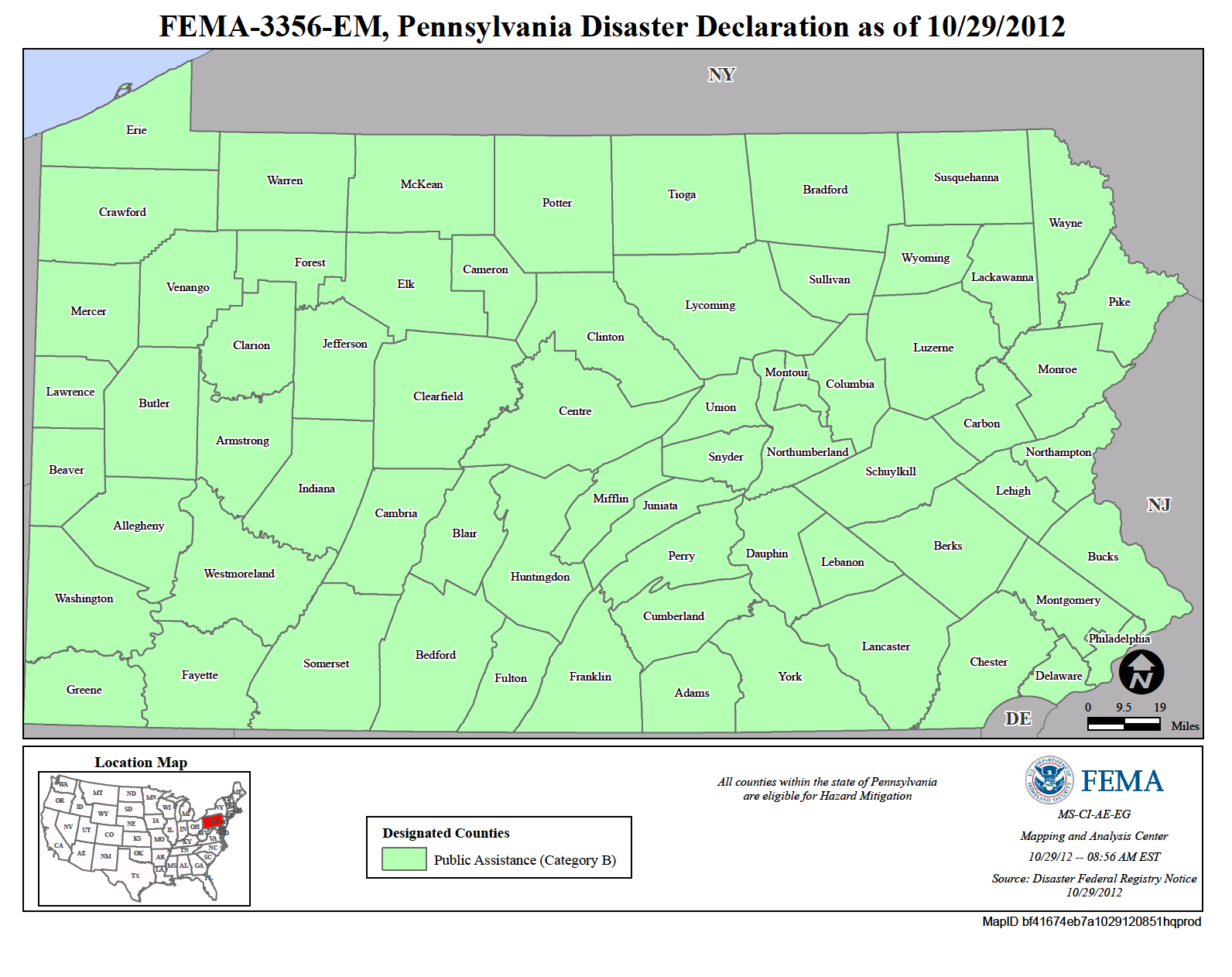 Pennsylvania Hurricane Sandy (EM3356) FEMA.gov