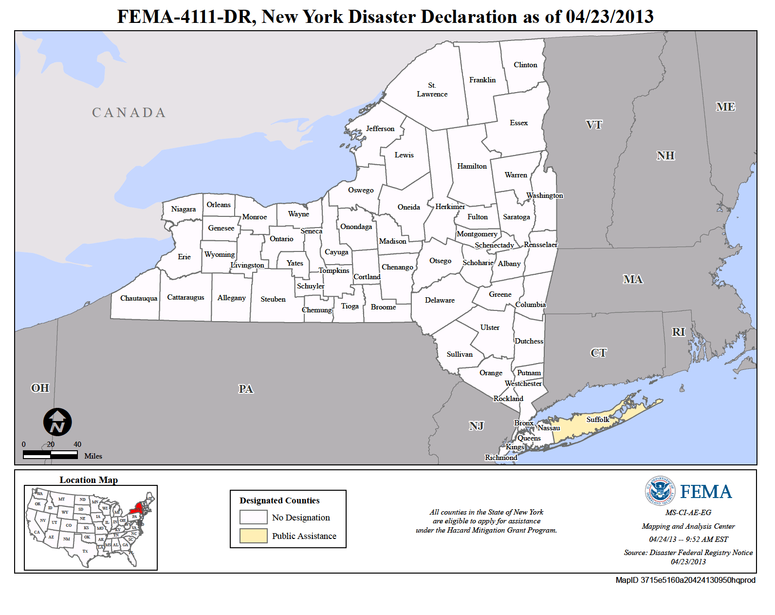Designated Areas FEMA.gov