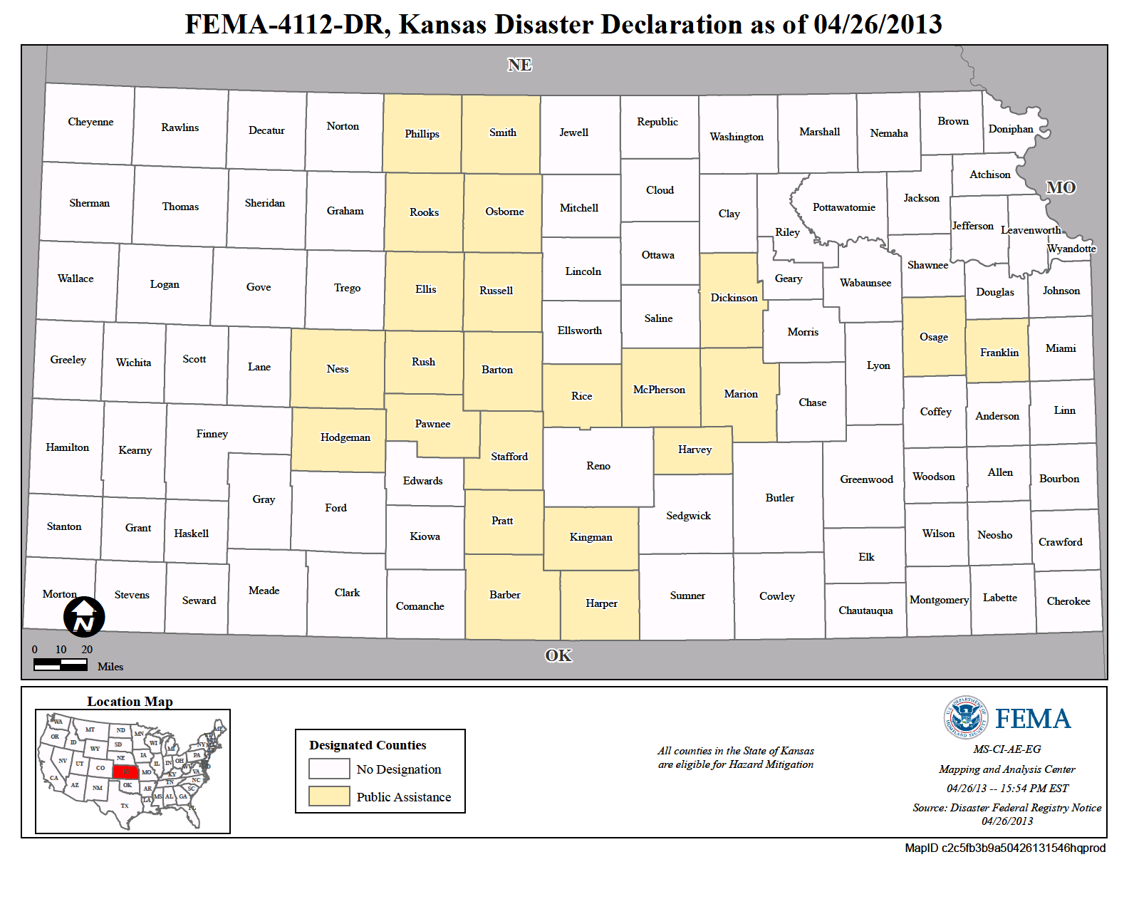 Kansas Snowstorm (DR-4112-KS) | FEMA.gov