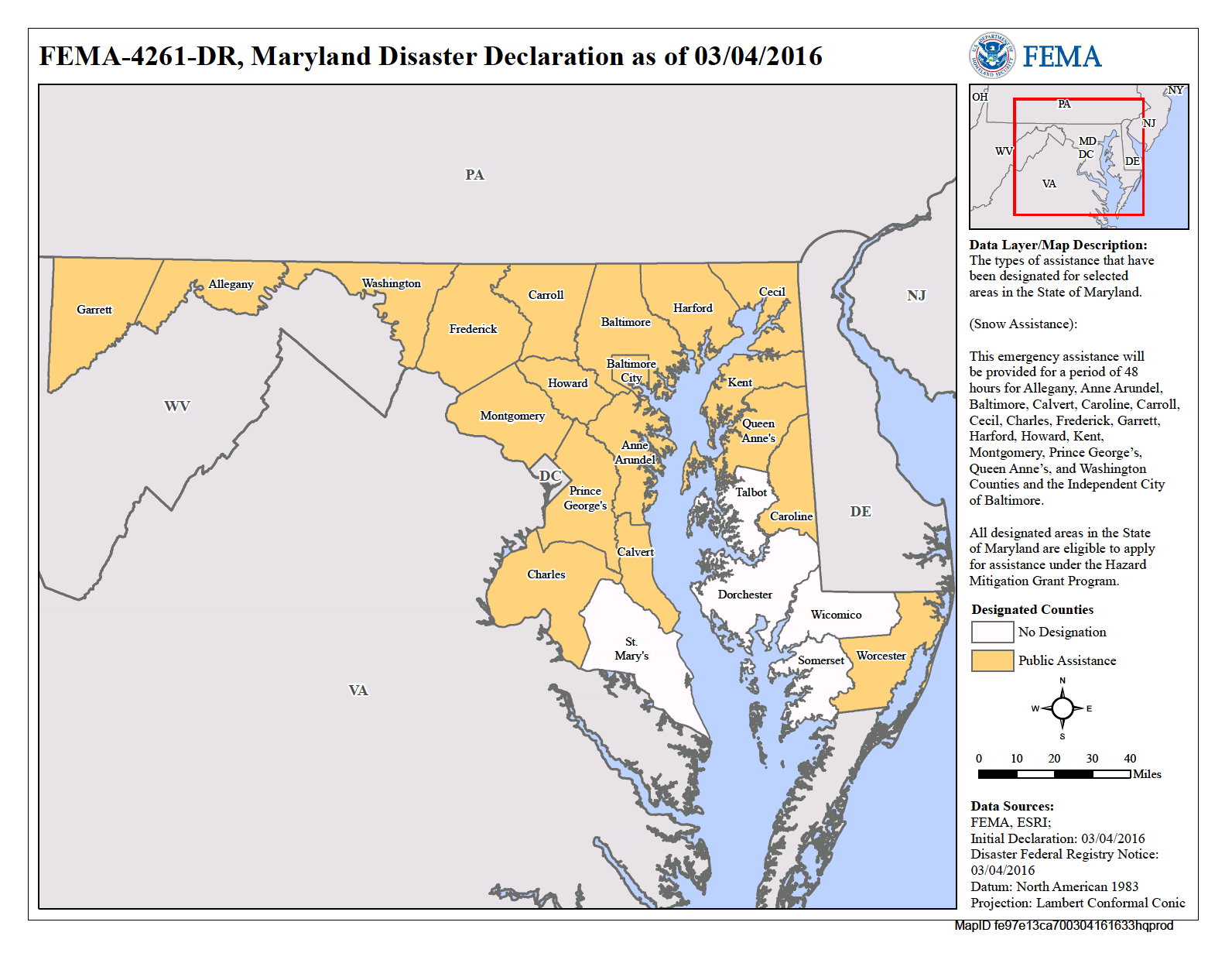 Designated Areas FEMA.gov