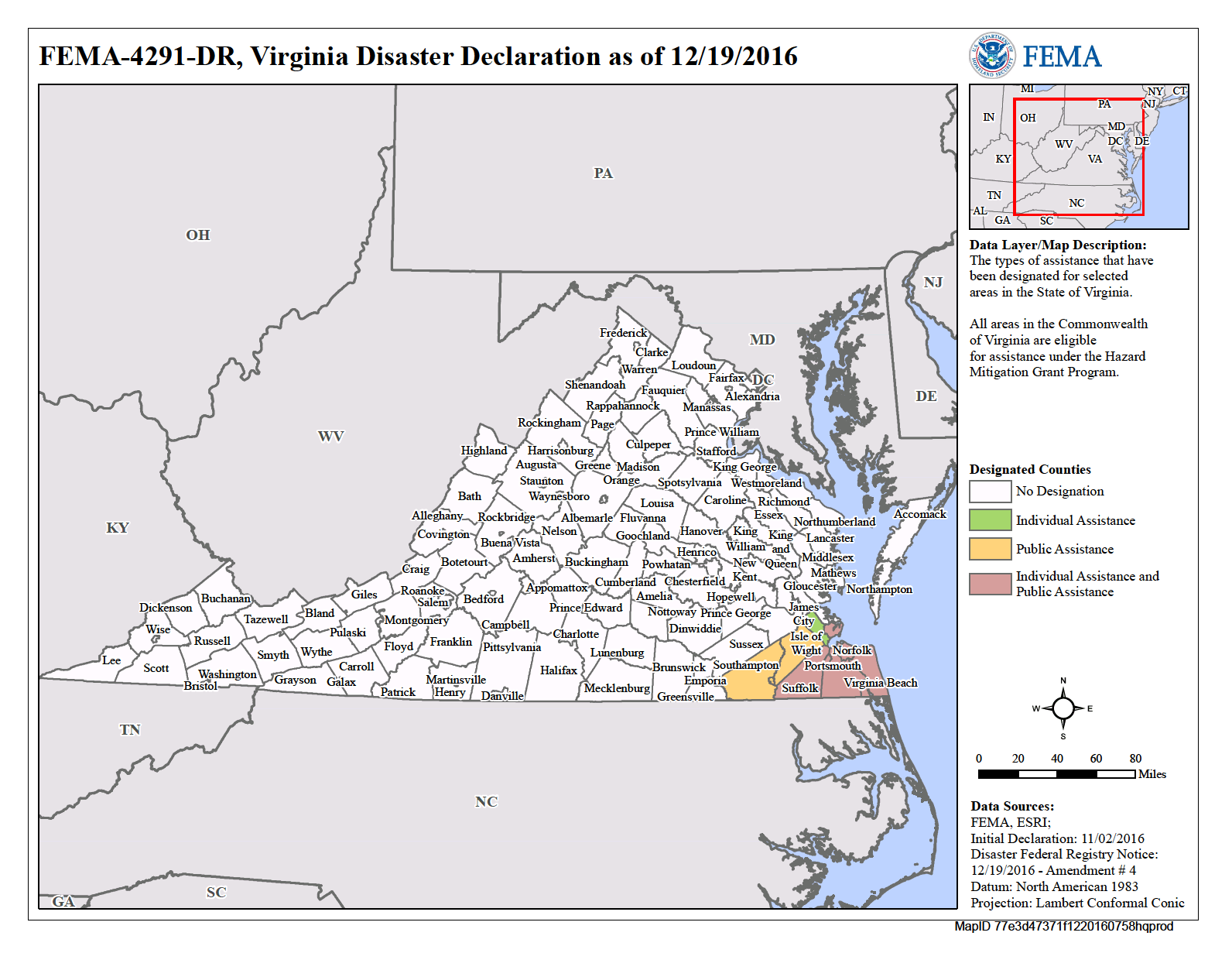 Designated Areas FEMA.gov
