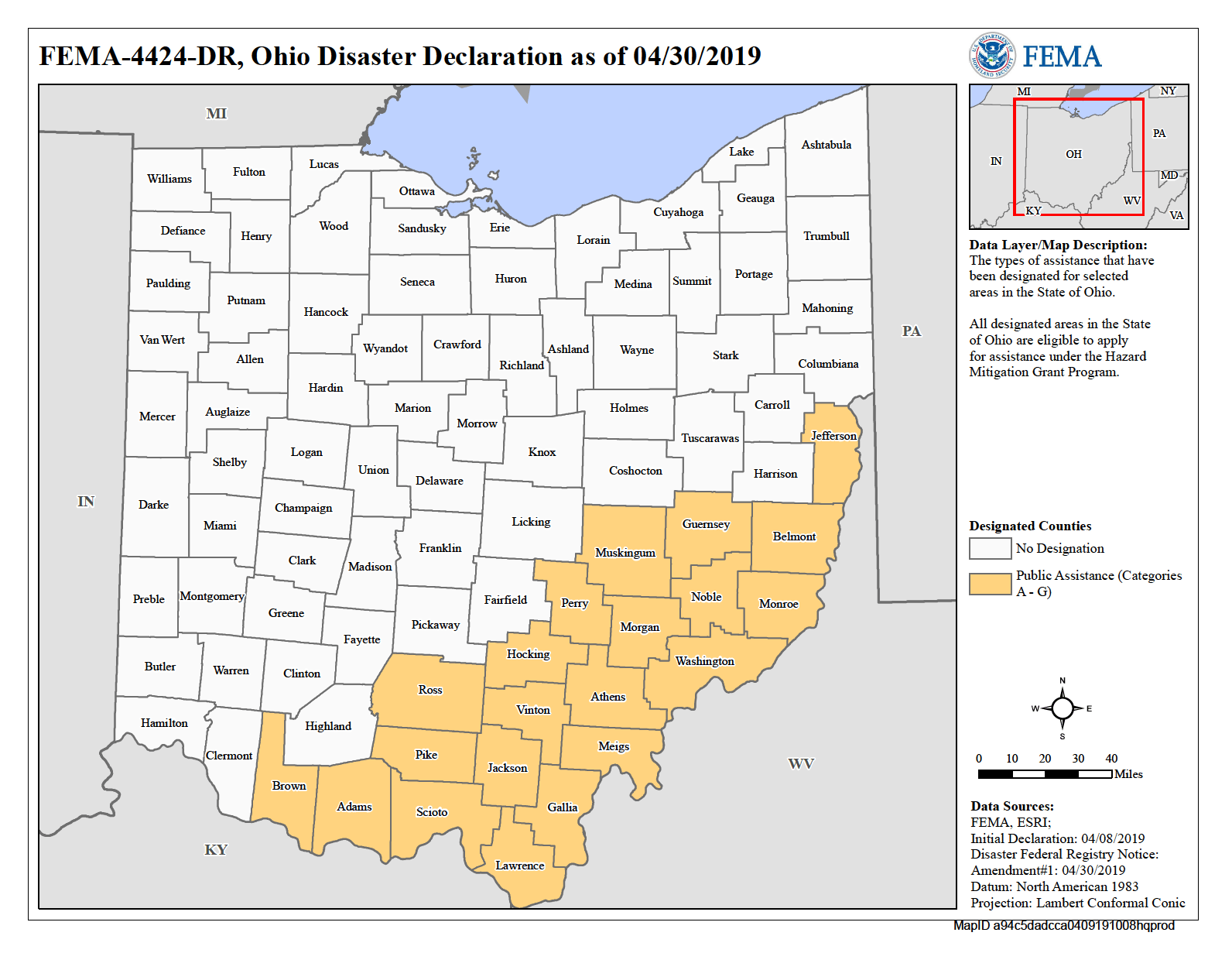Designated Areas FEMA.gov