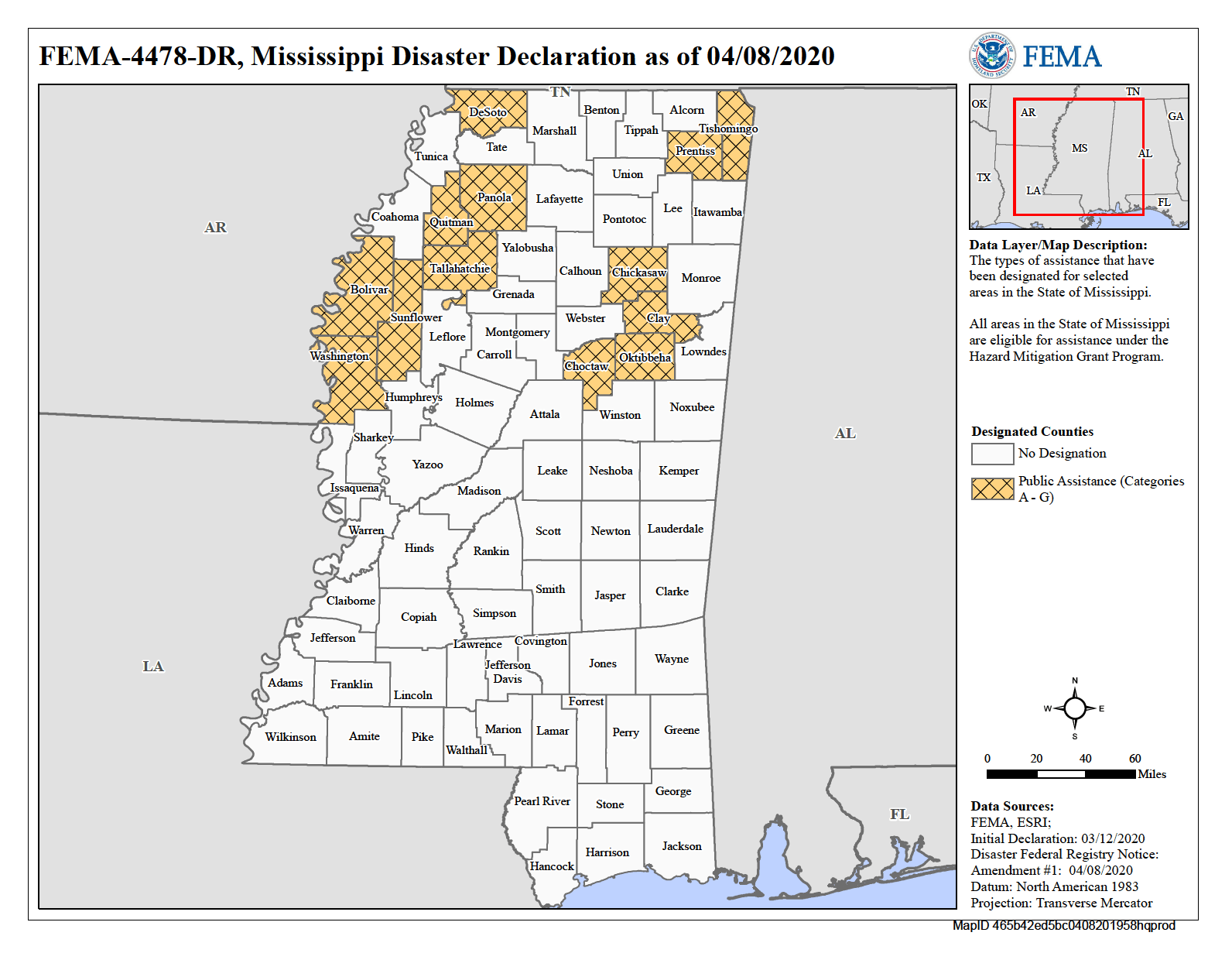 Designated Areas FEMA.gov