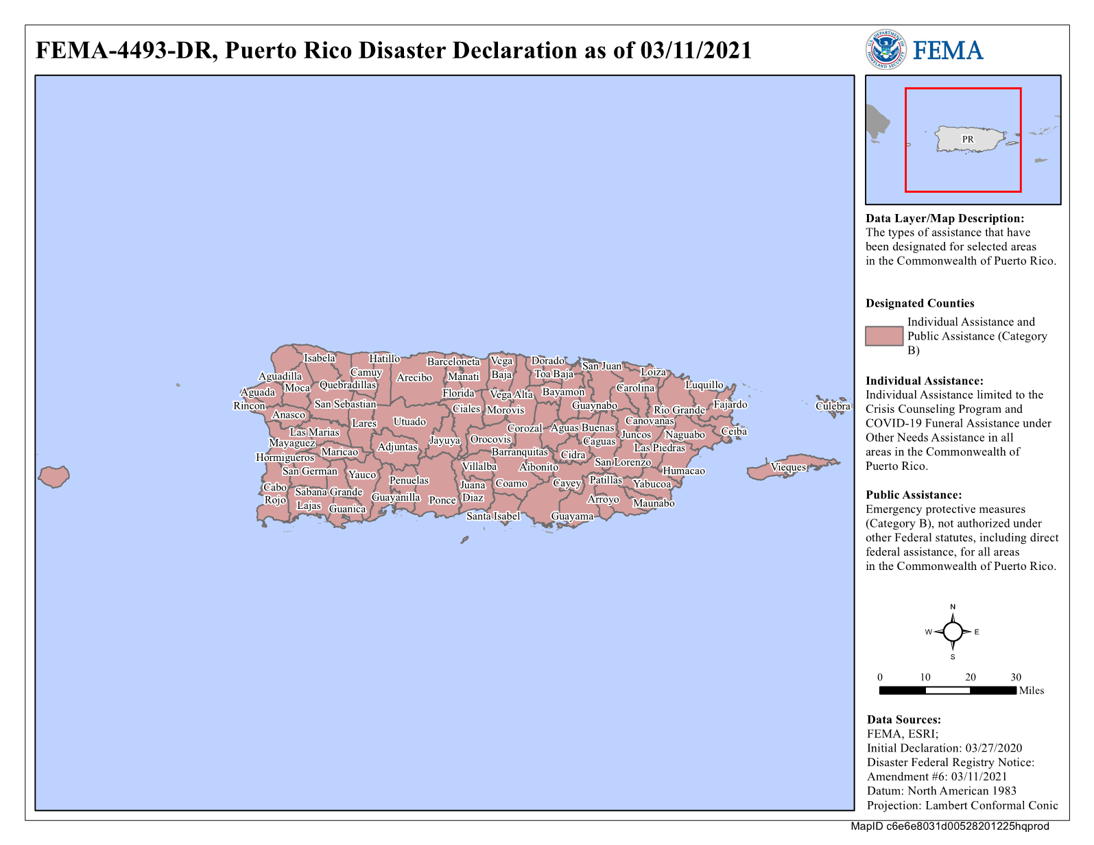 Puerto Rico Covid19 Pandemic (DR4493PR) FEMA.gov