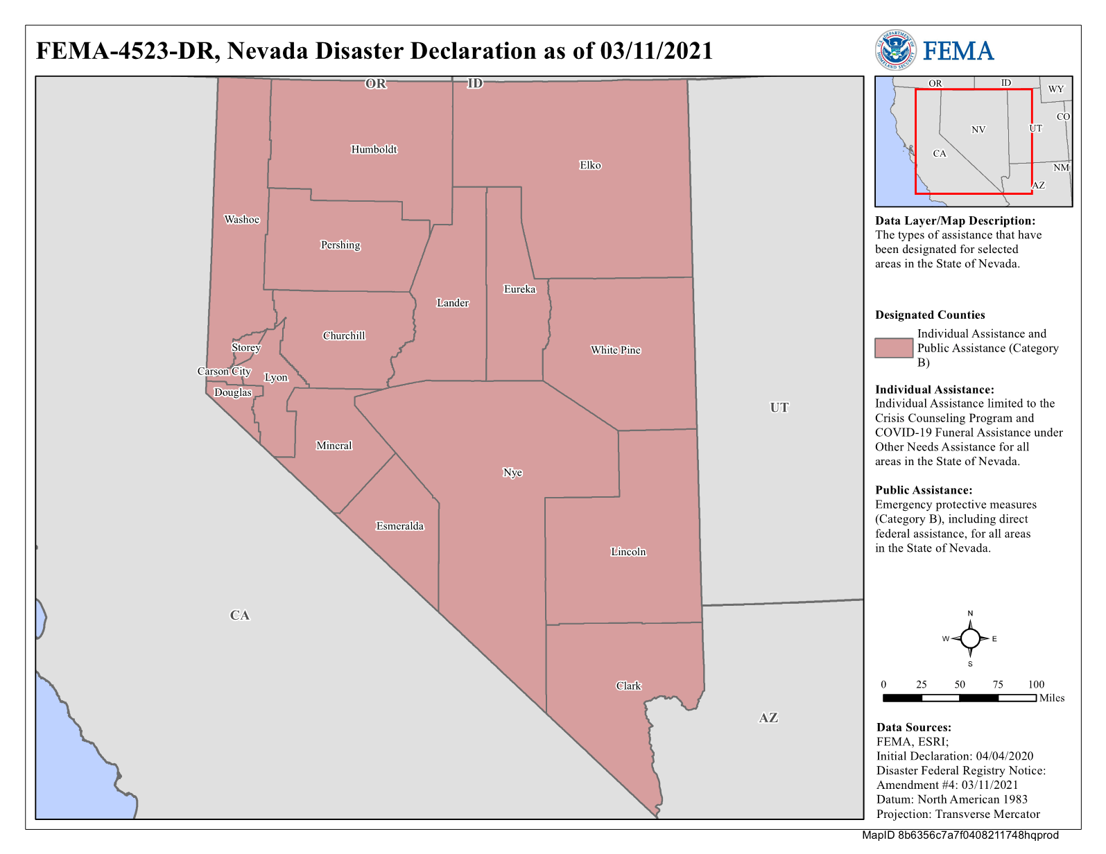 Designated Areas FEMA.gov