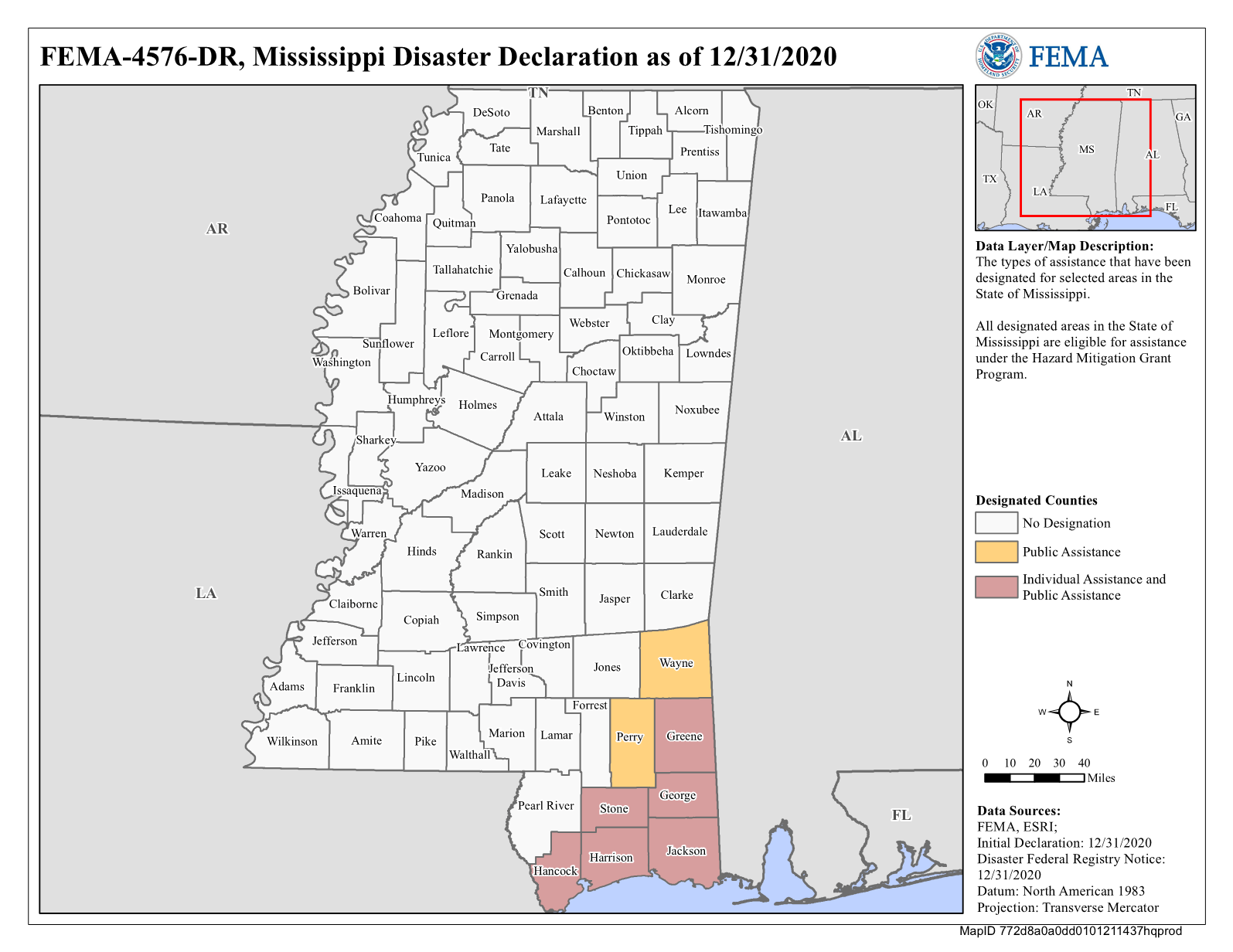 Designated Areas FEMA.gov