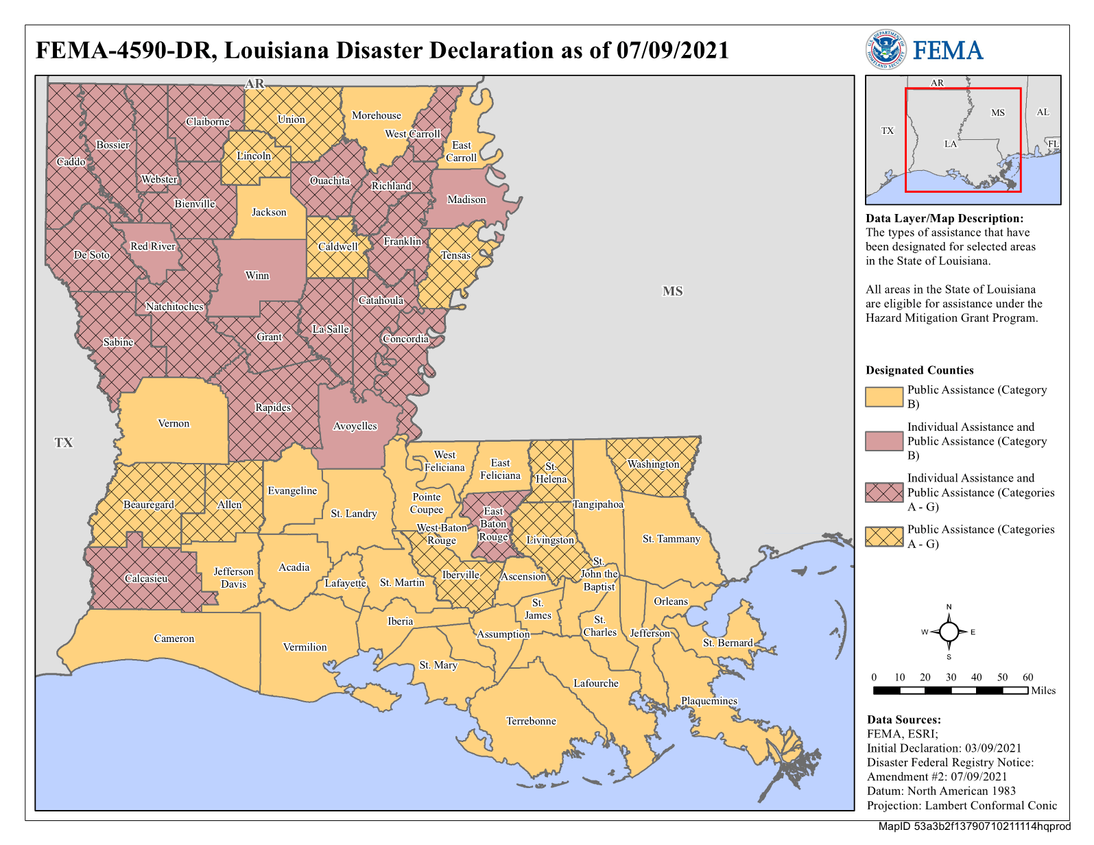 Designated Areas FEMA.gov