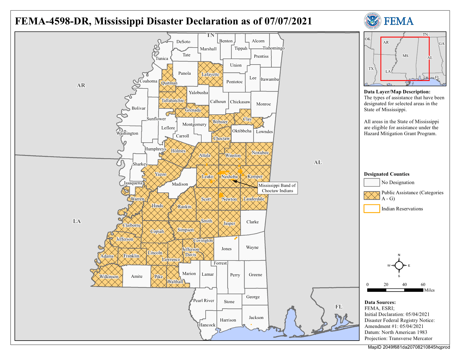 Designated Areas FEMA.gov