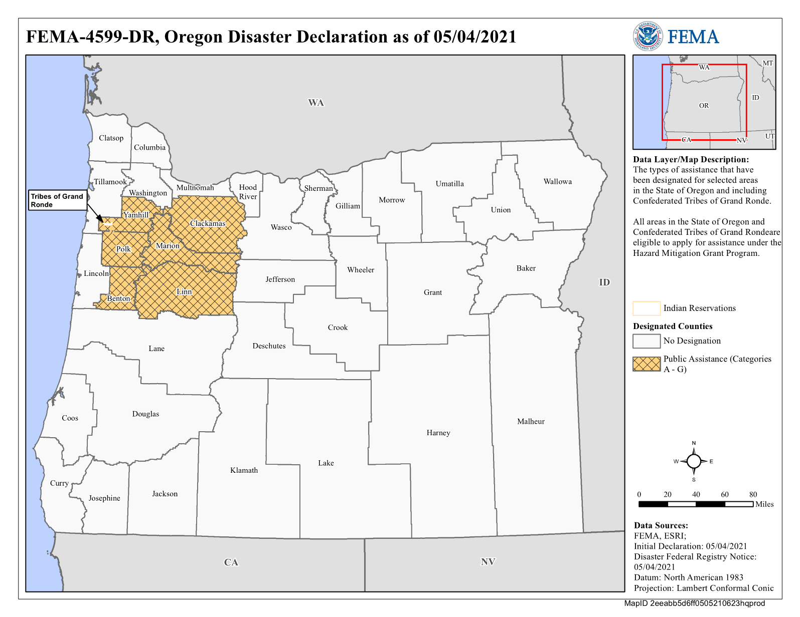 Designated Areas FEMA.gov