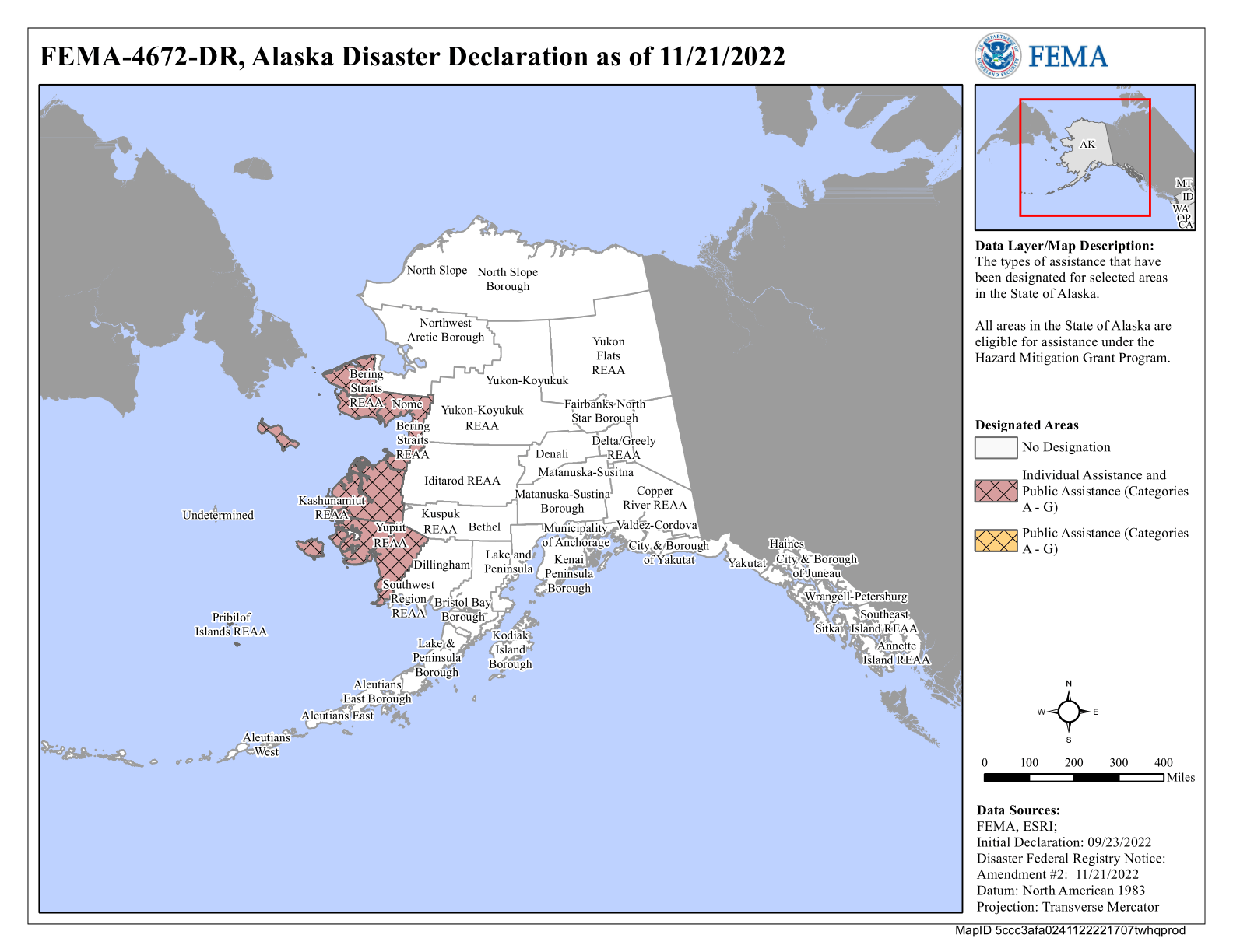 Designated Areas FEMA.gov