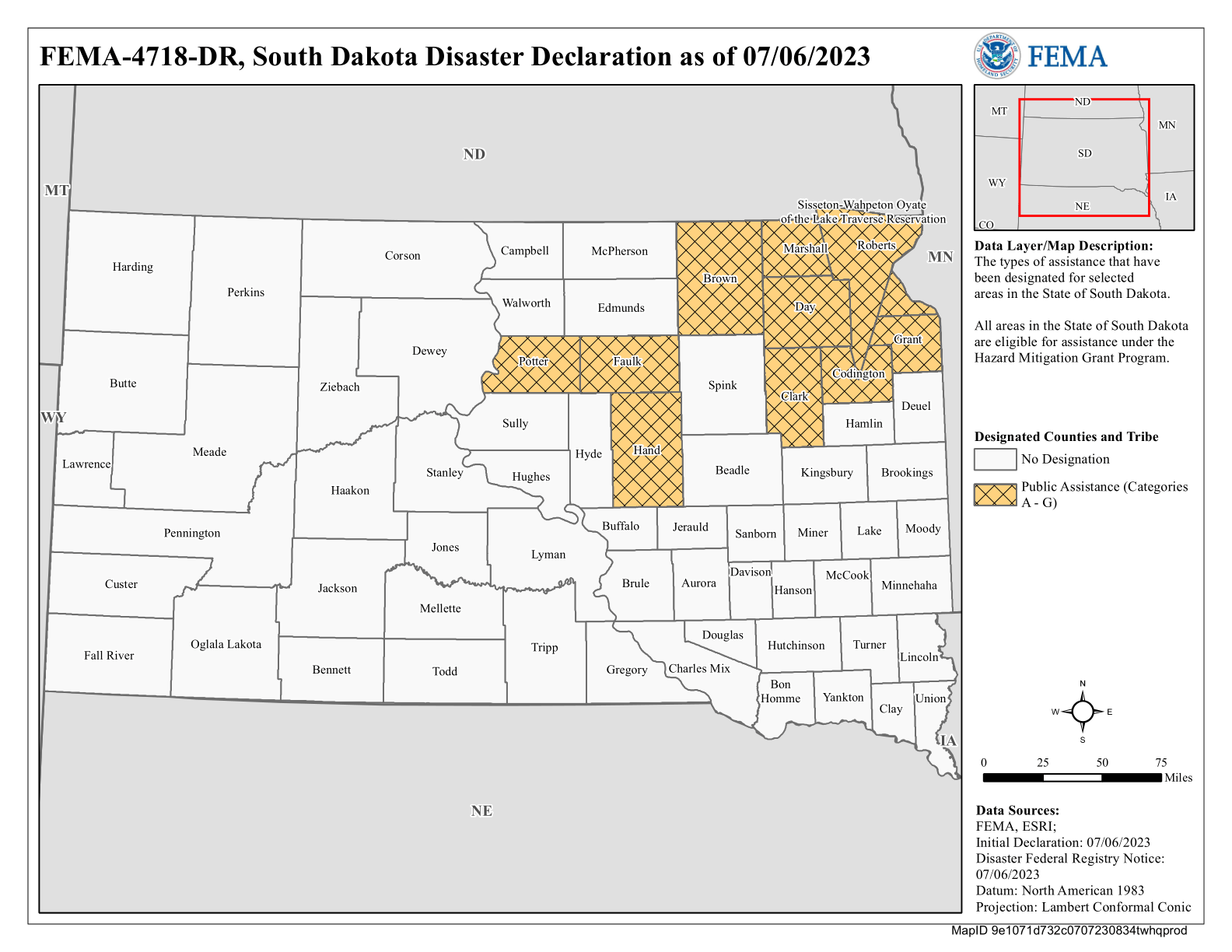 Designated Areas FEMA.gov