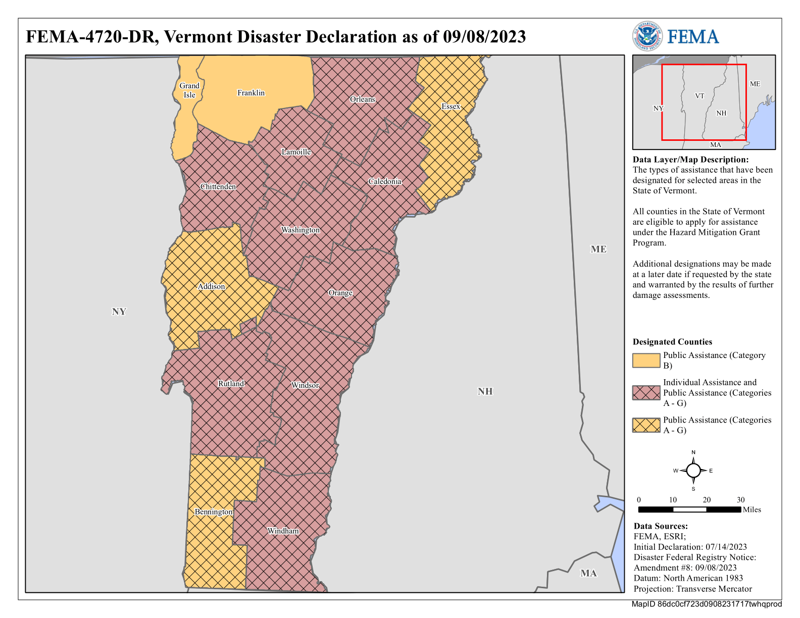 Designated Areas FEMA.gov